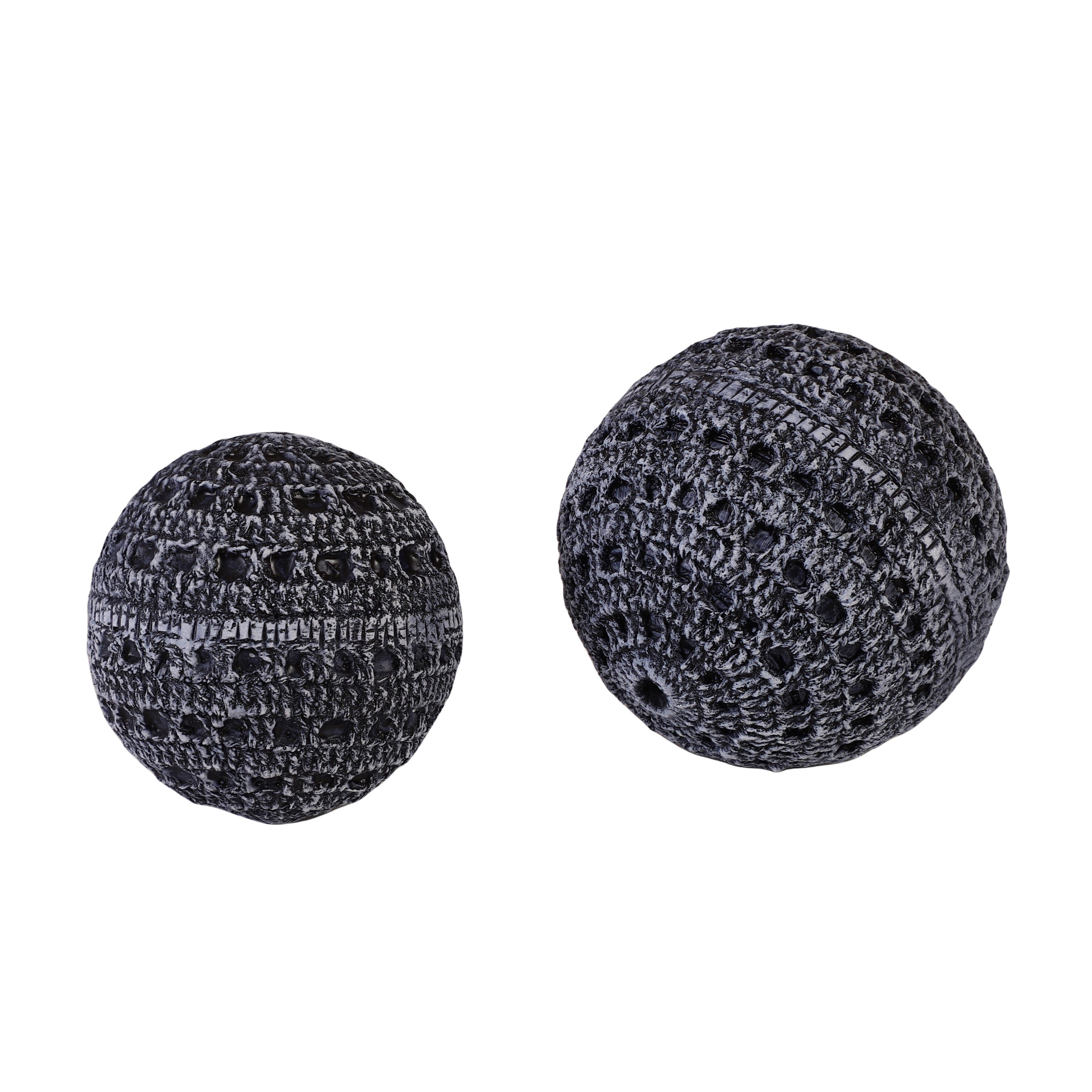 Grey Lattice Ball Table Accent (Single)