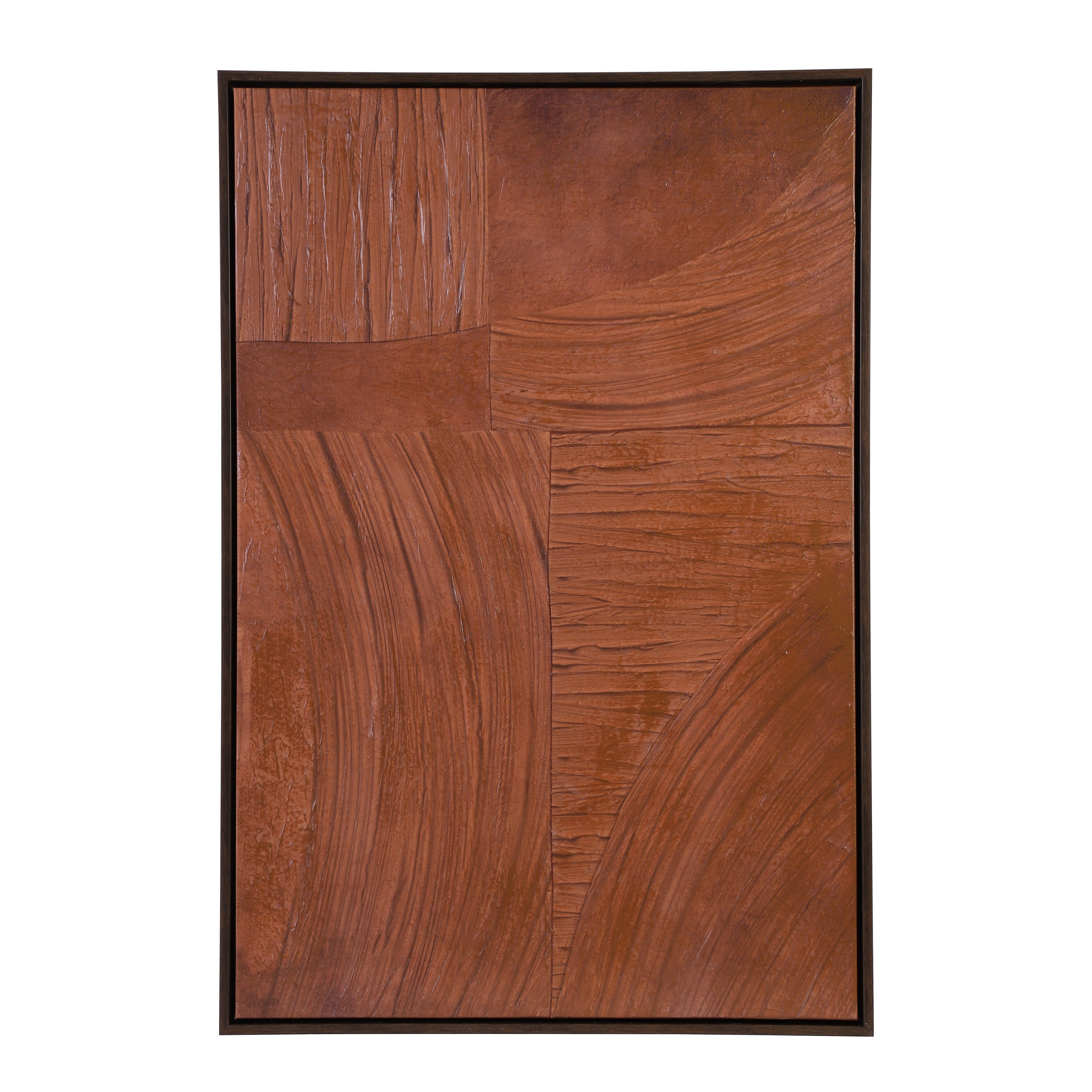 Terra Texture Hand-Painted Canvas Art