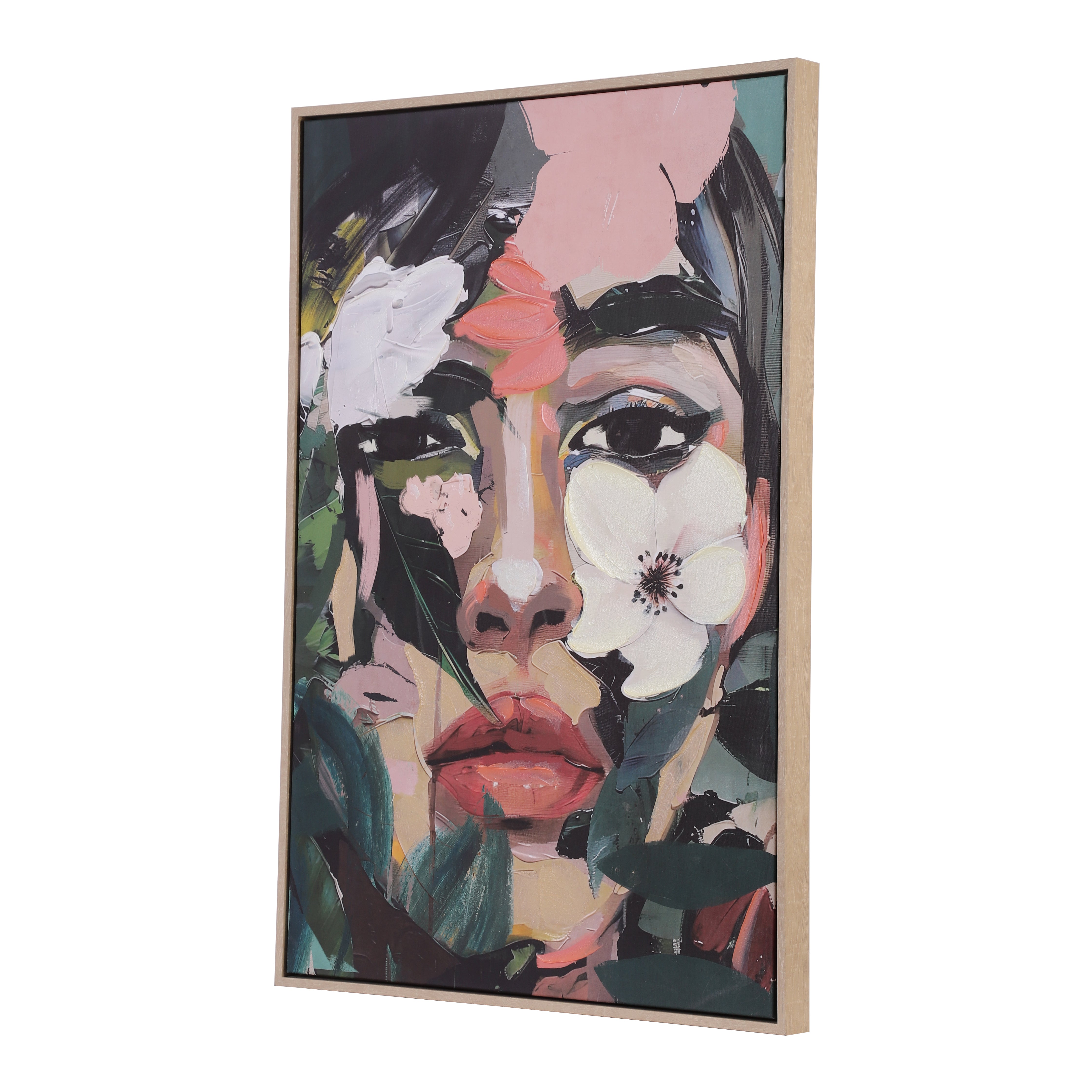 Dreamscape & Tropics Framed Canvas Art (Set of 2)