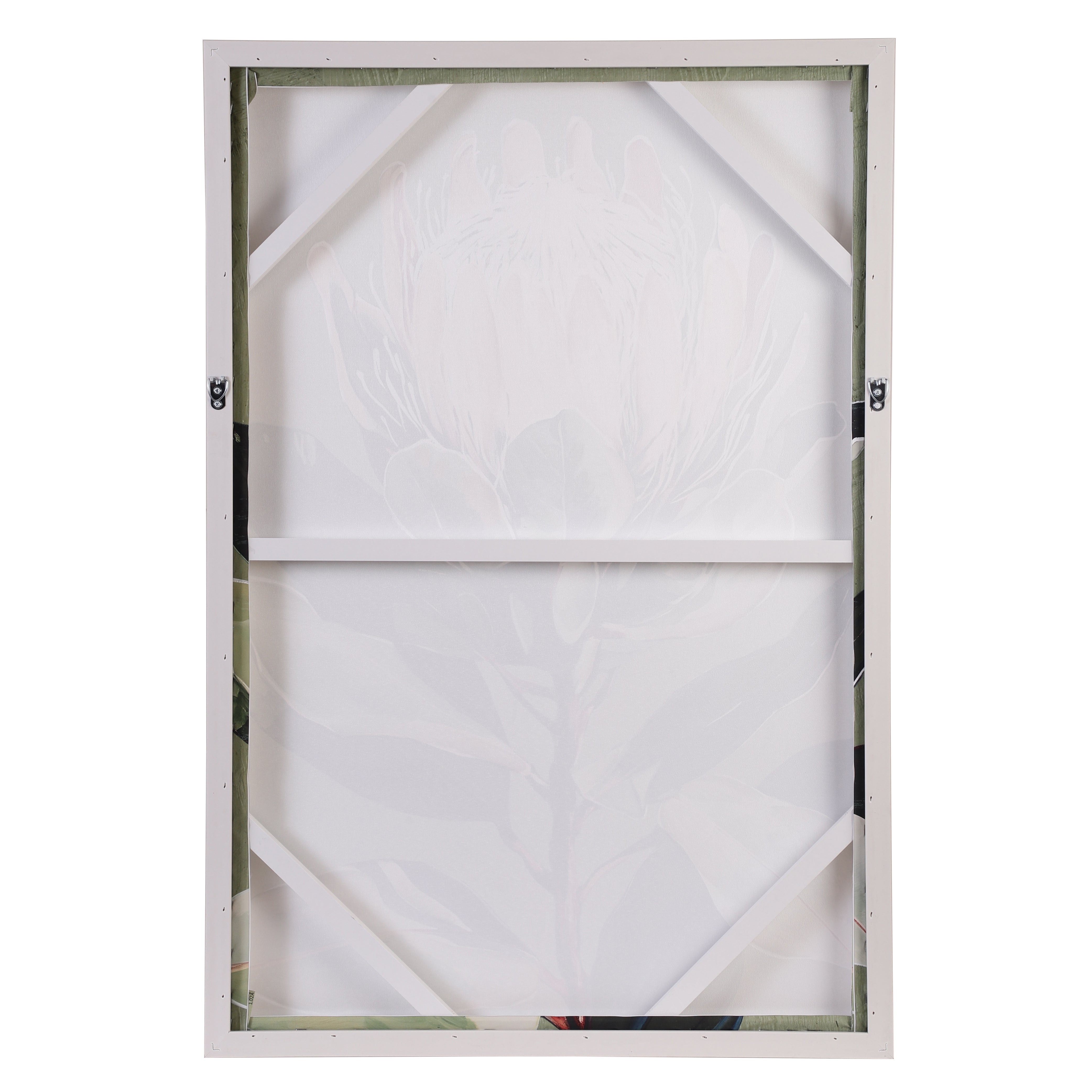 Botanical Harmony Framed Canvas Art (Set of 2)