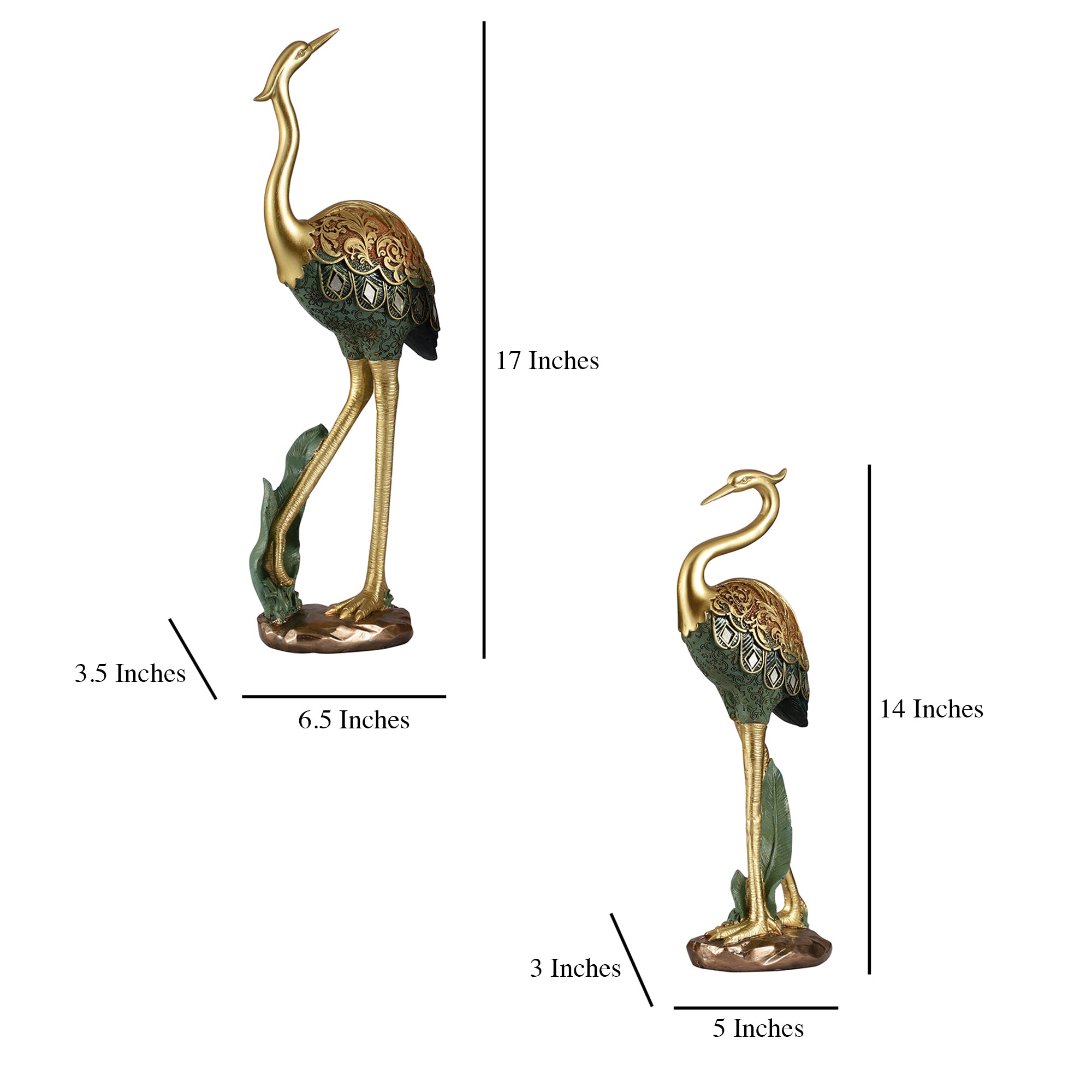 Lucky Charm Cranes (Set of 2)