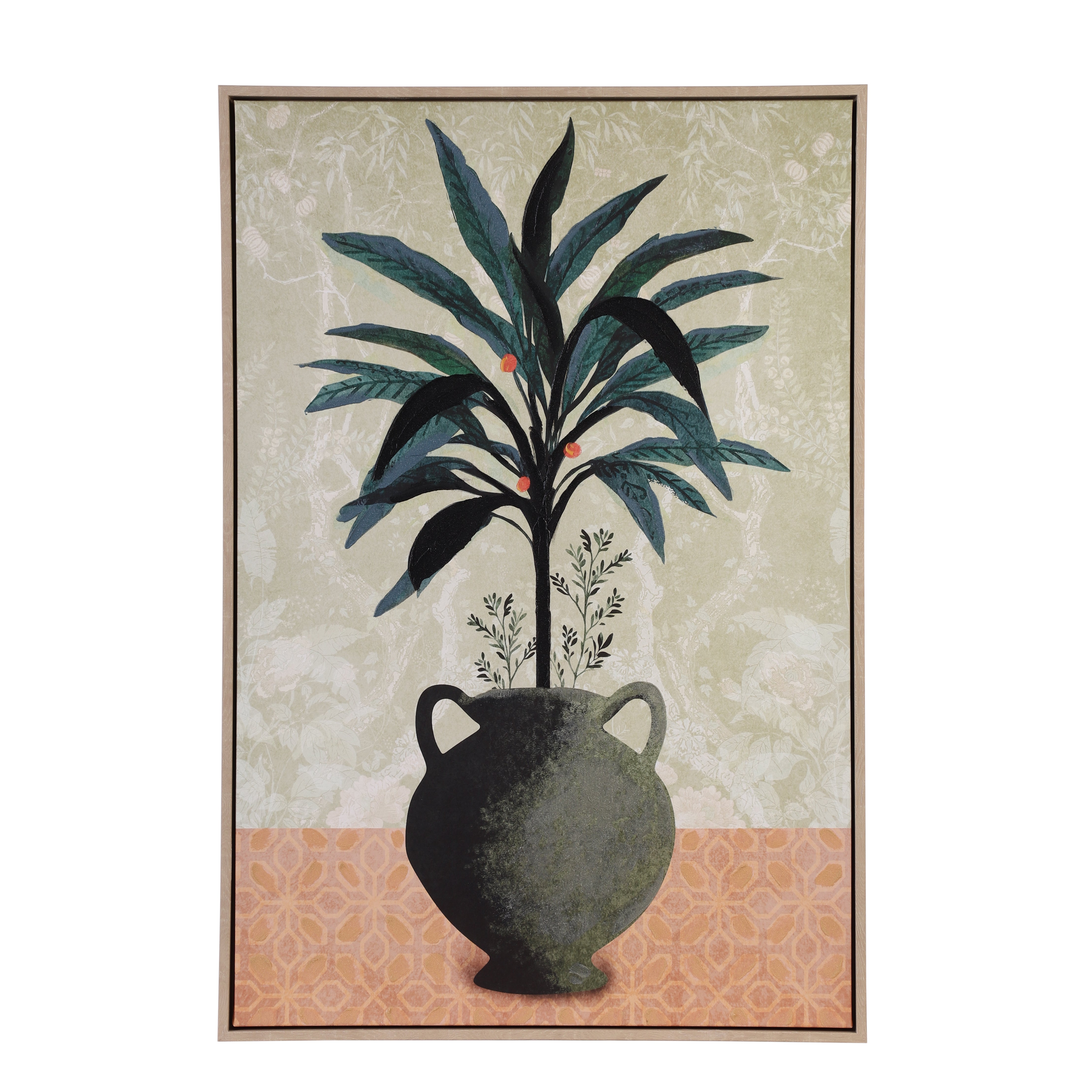 Tera Flora Oil Hand-Painted Canvas Art