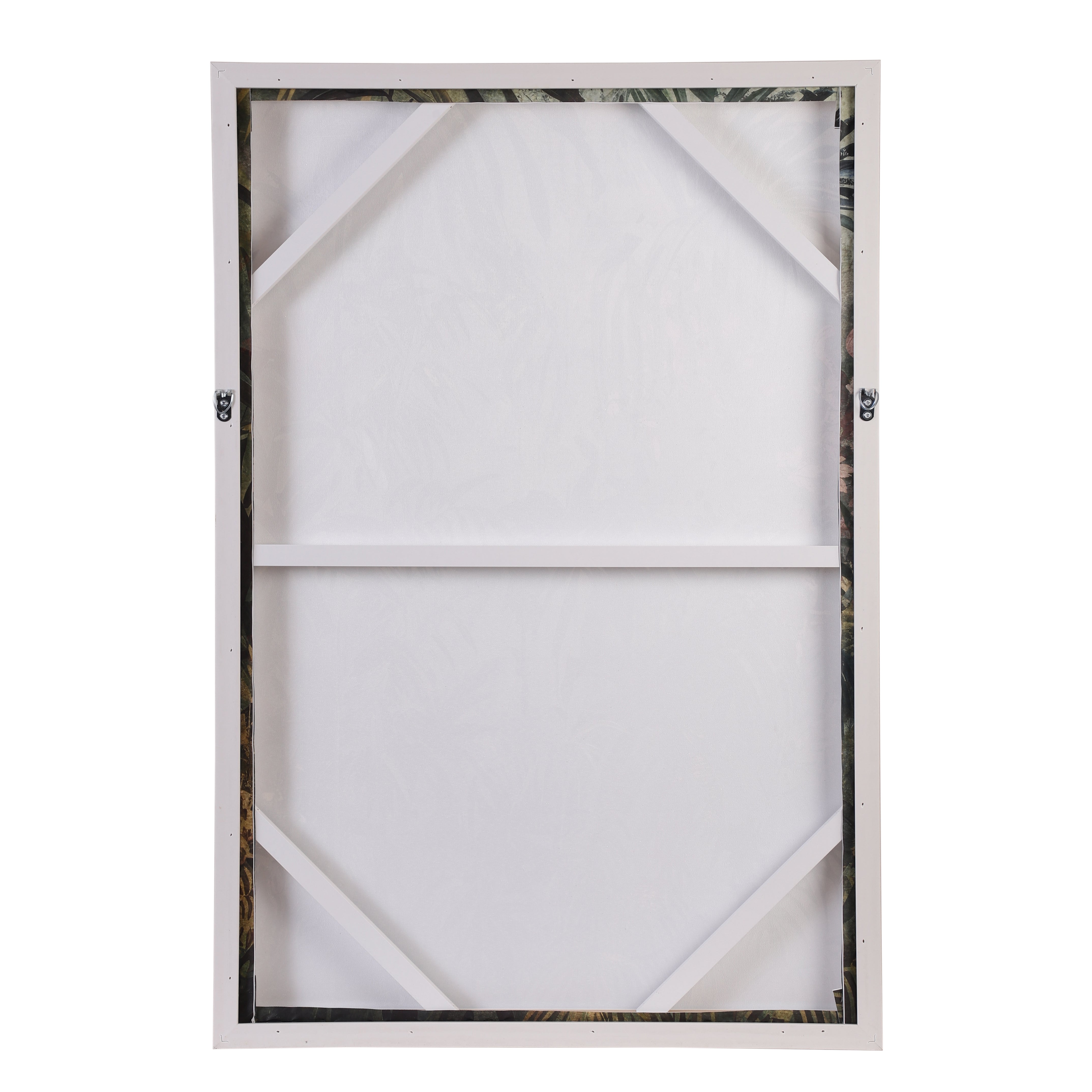 Tropical Foliage Oil Hand-Painted Canvas Art