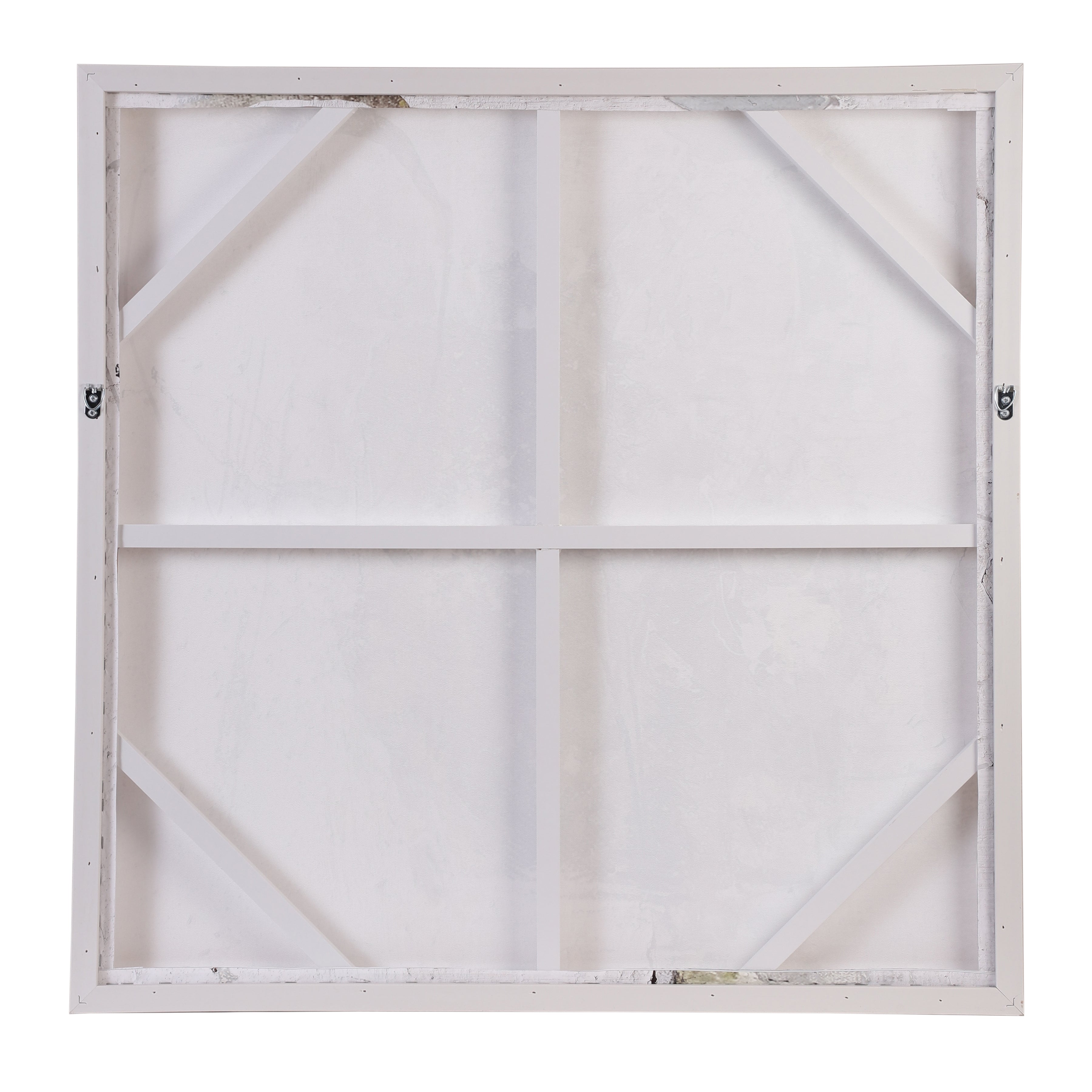 Gestural Abstraction Oil-Painted Canvas Art