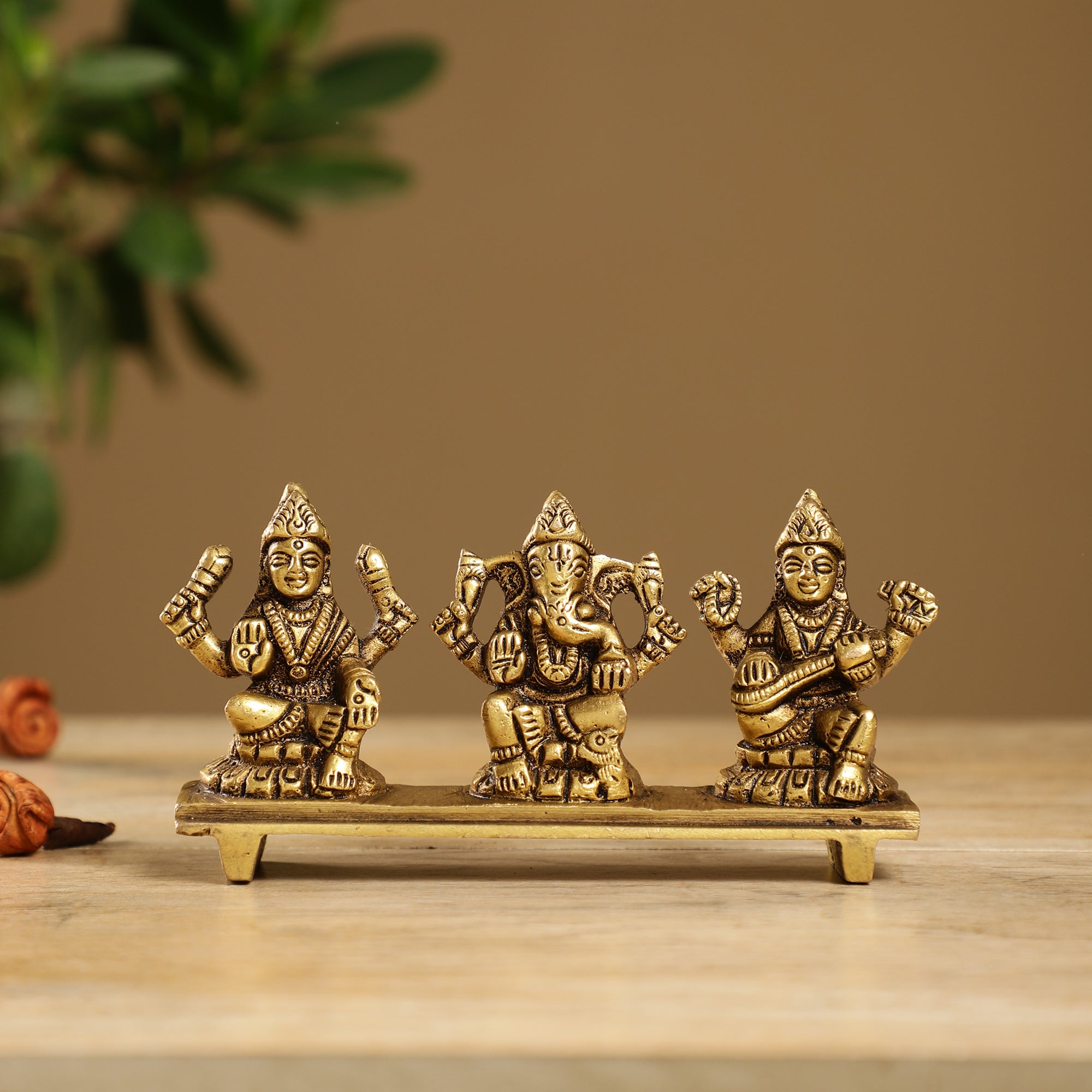 Ganesh Lakshmi Saraswati Idol