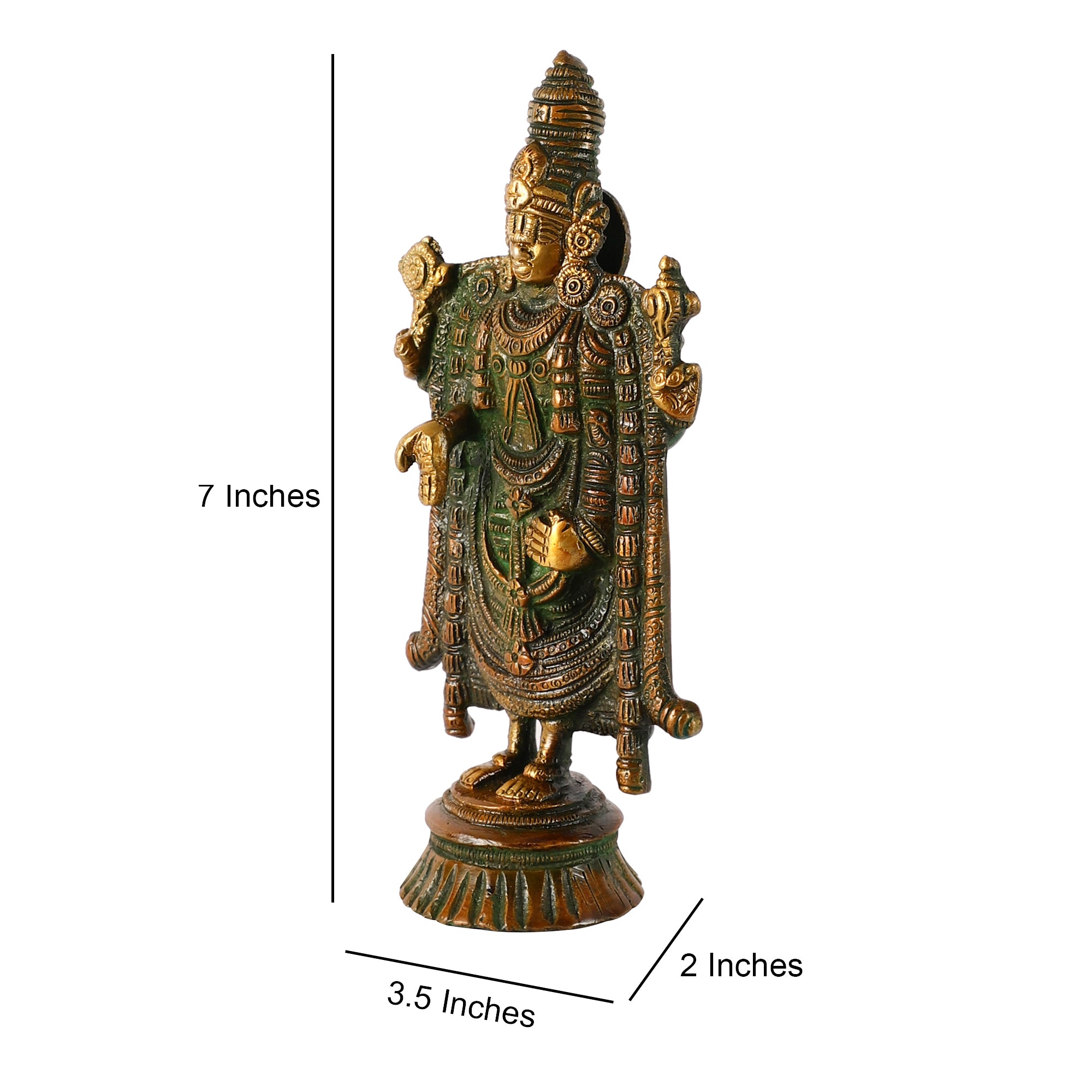 Brass Balaji Idol