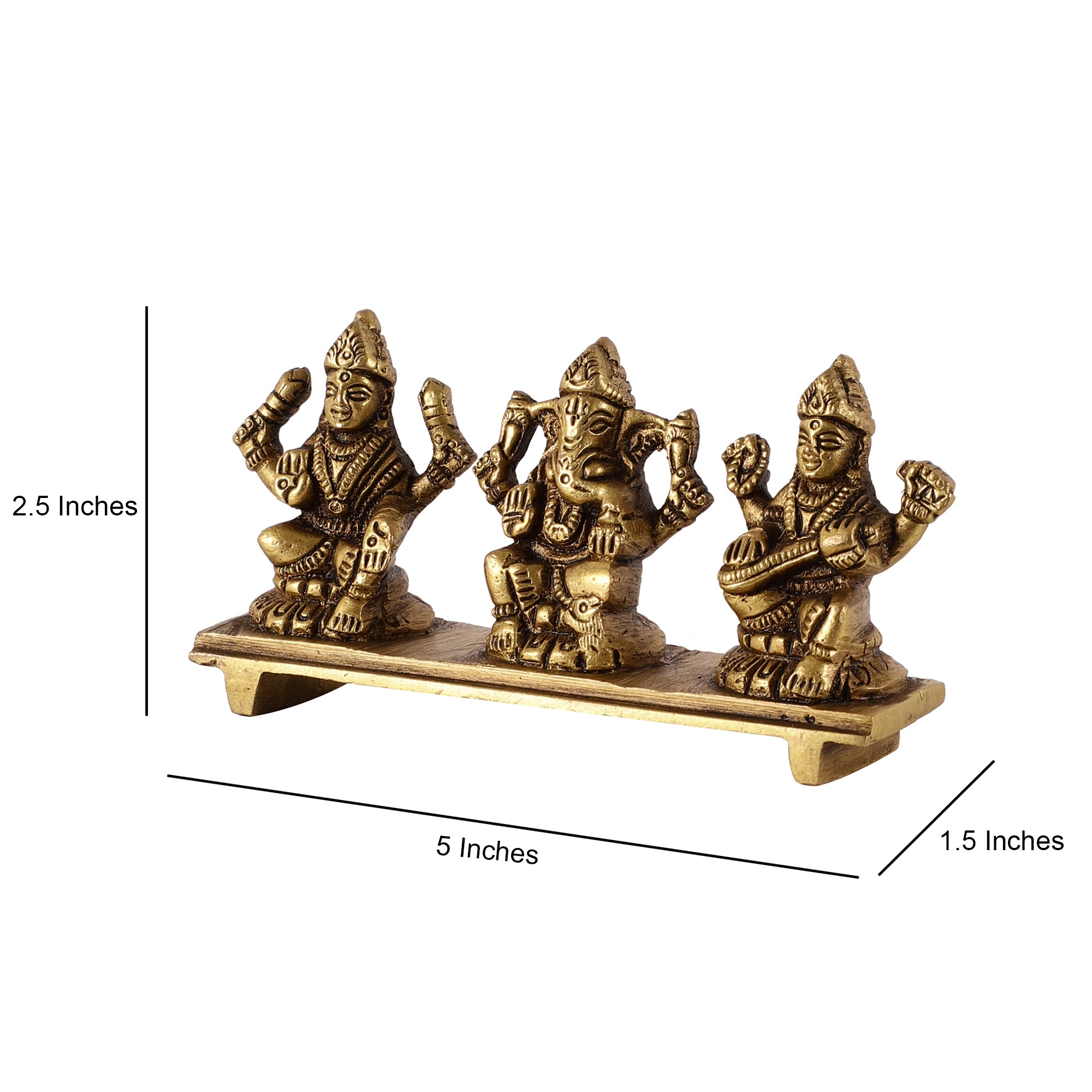 Ganesh Lakshmi Saraswati Idol