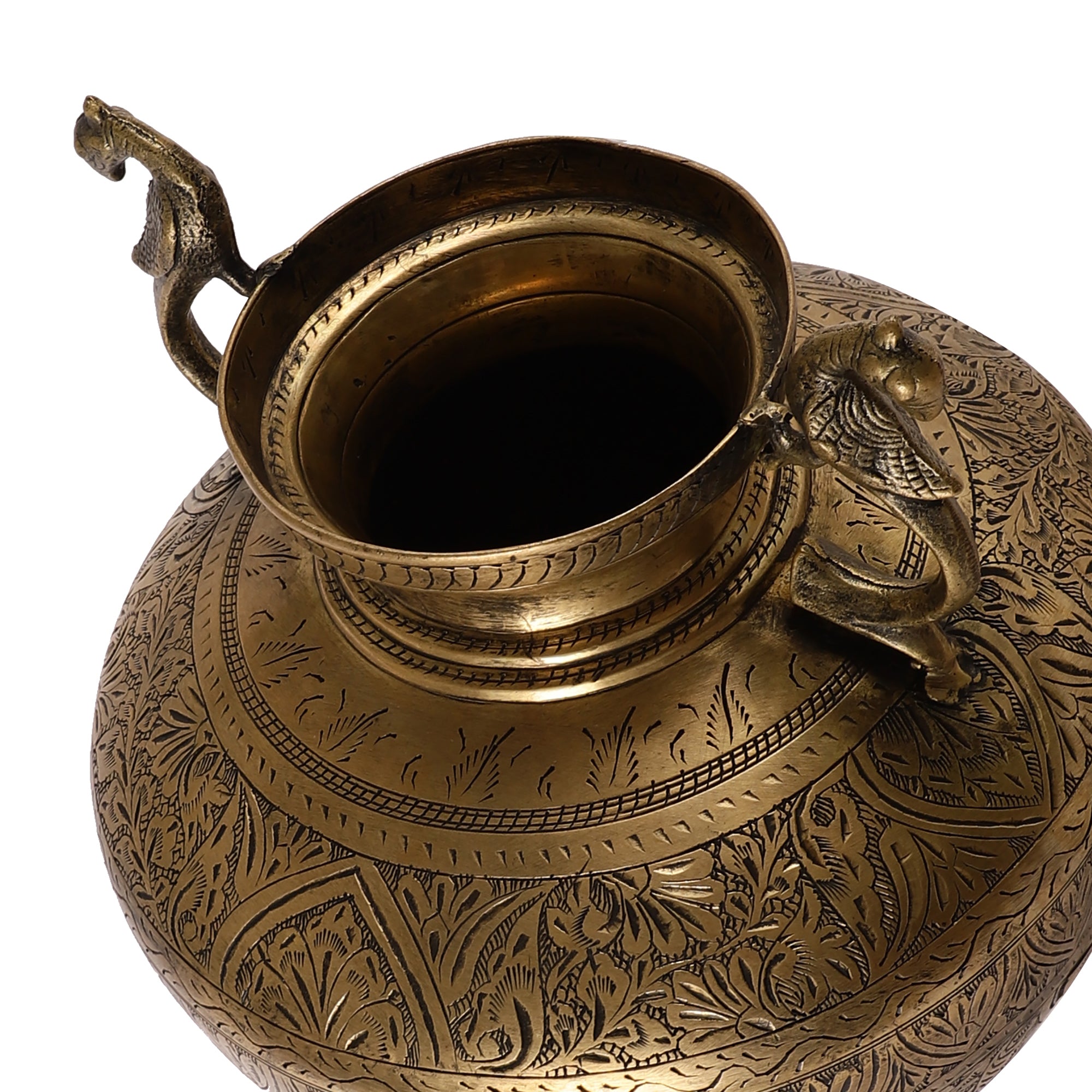 Antique Brass Pot - Matka (Single)