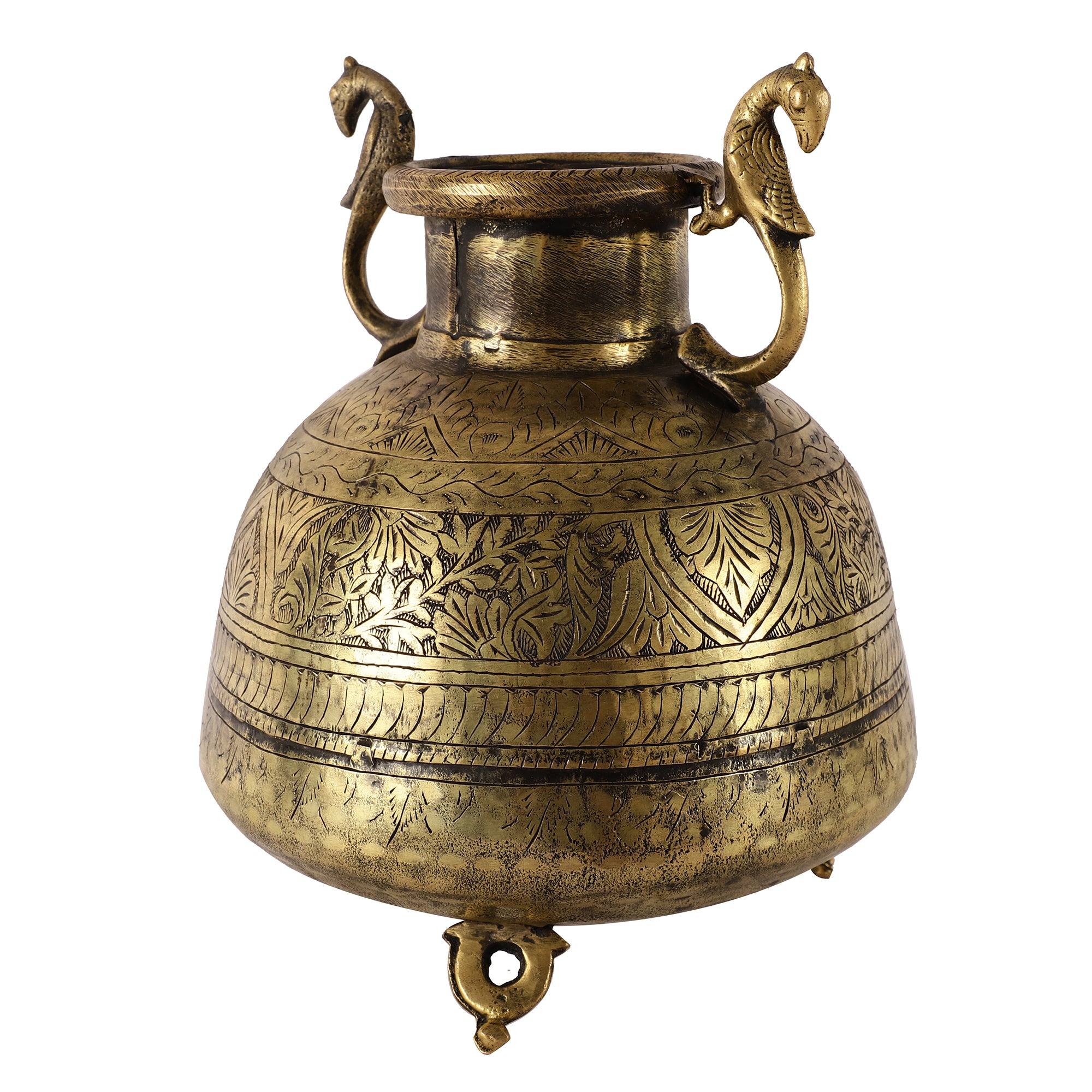 Antique Brass Pot