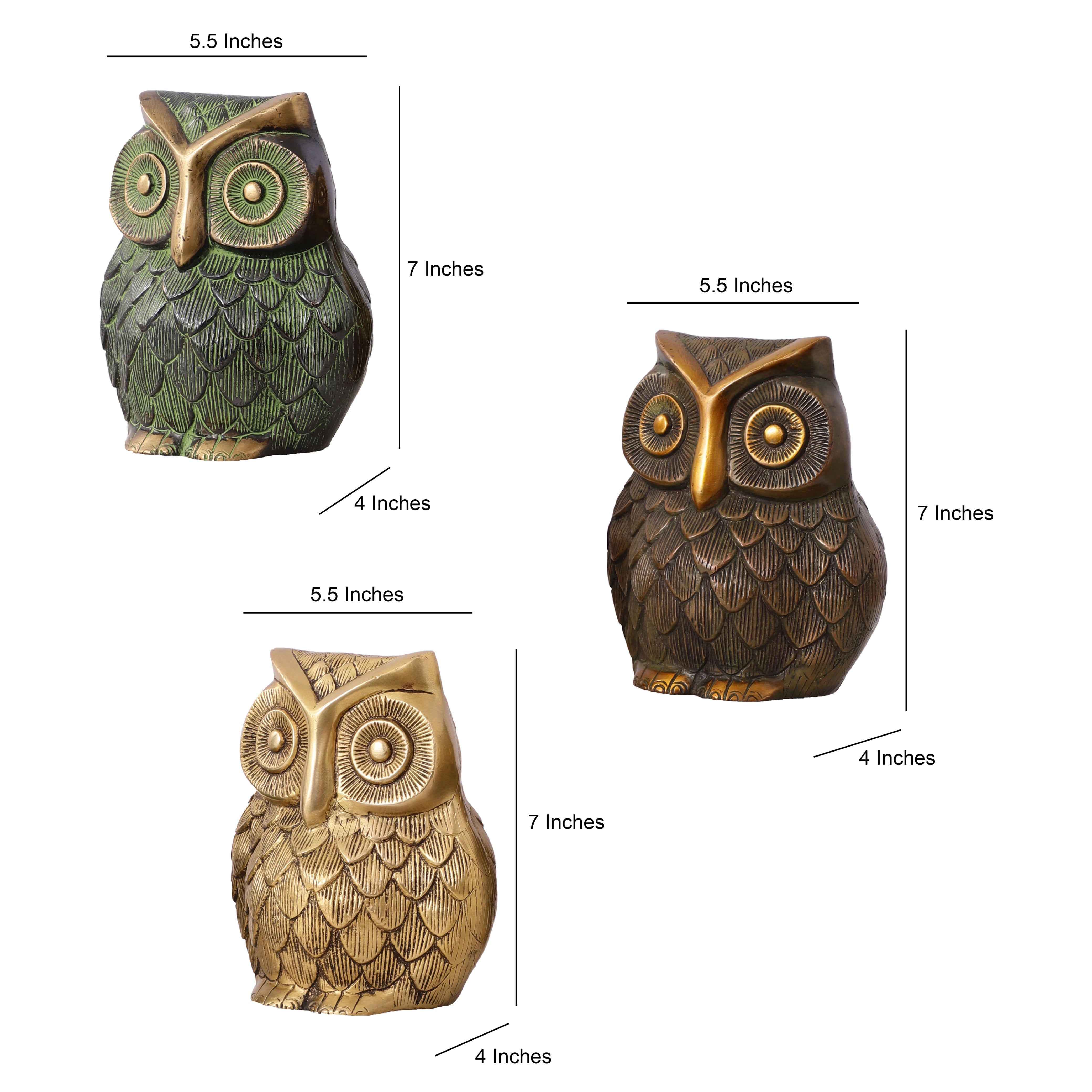 Brass Owl (Single)