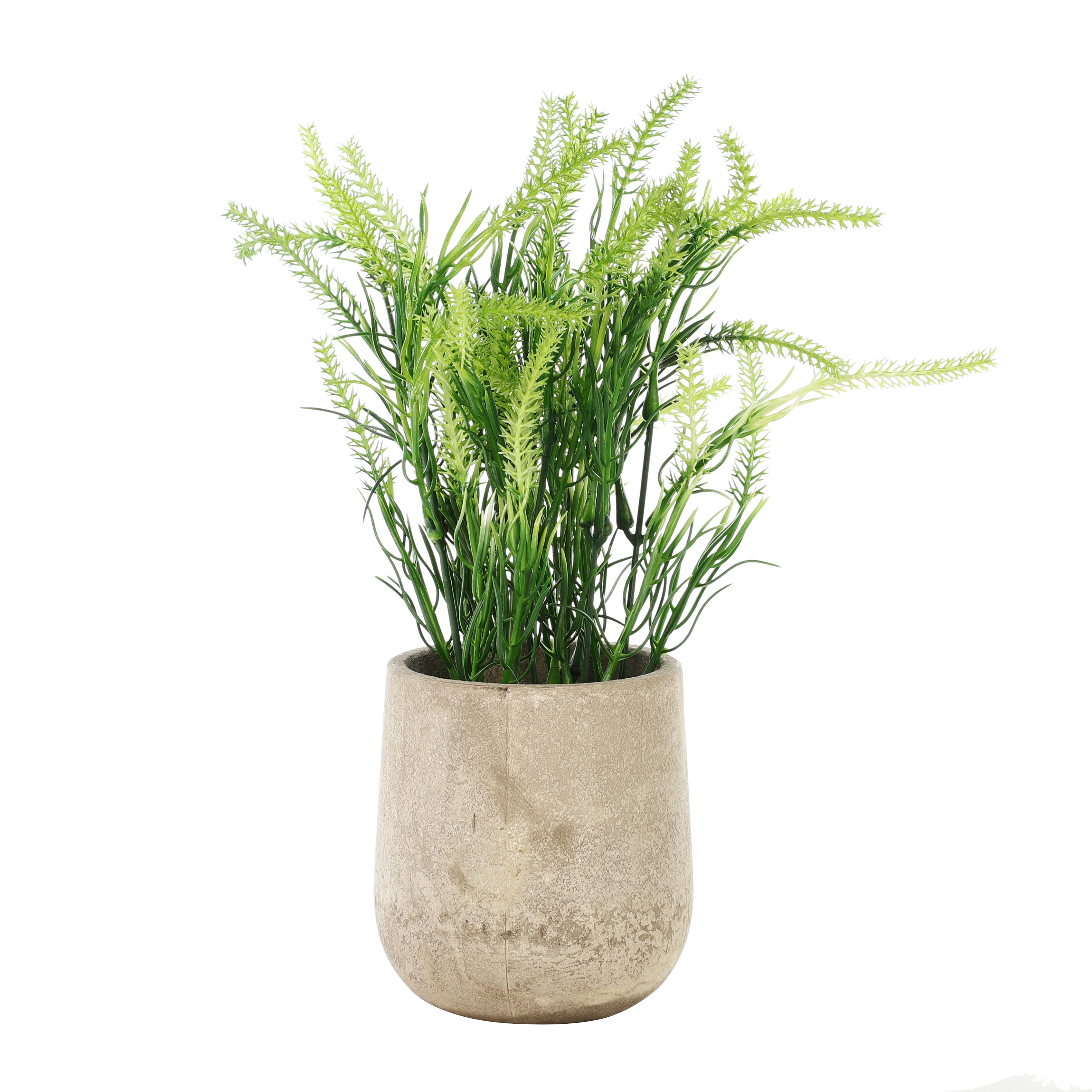 Faux Potted Lavender Flowers (Single)