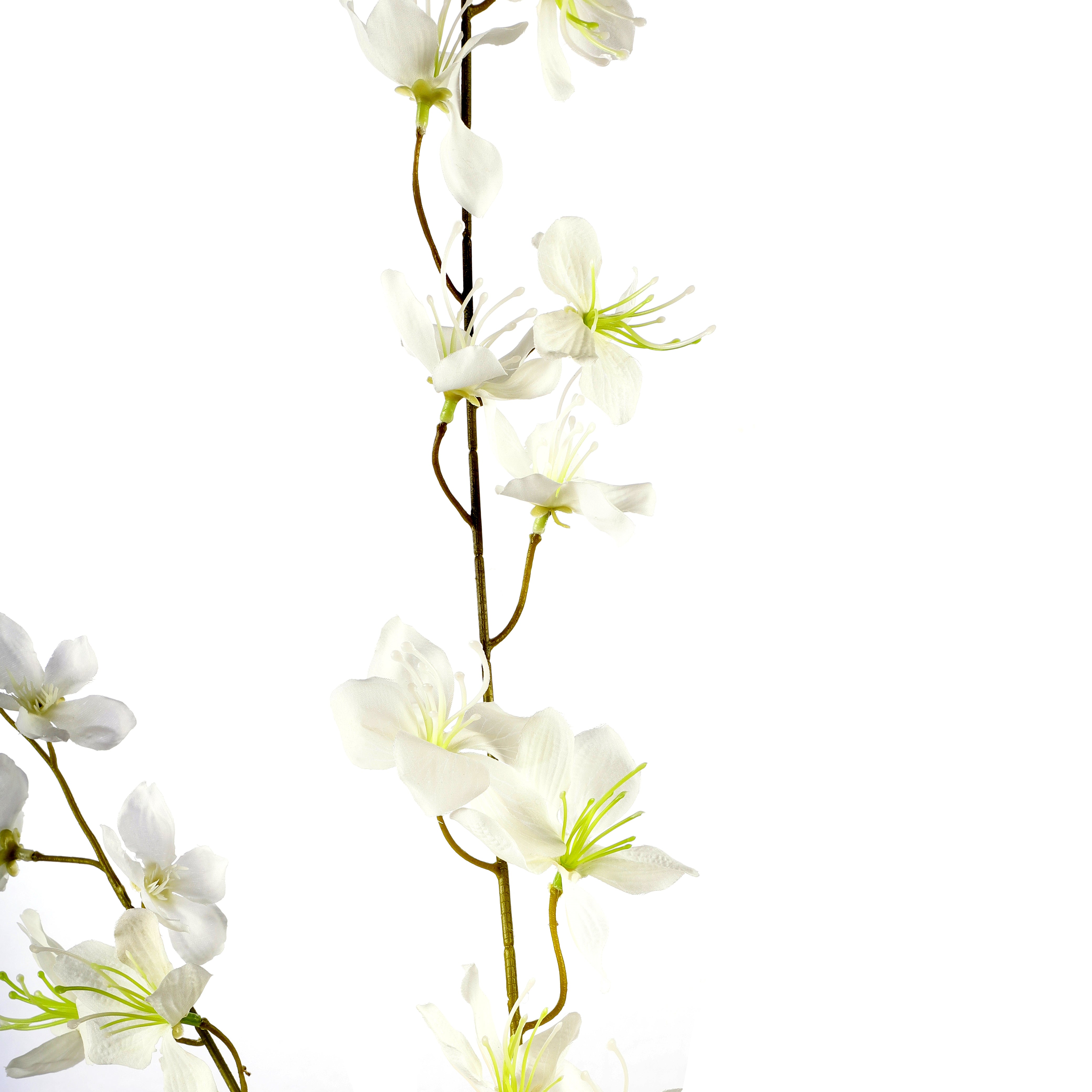 Faux White Delphinium Stick (Single)