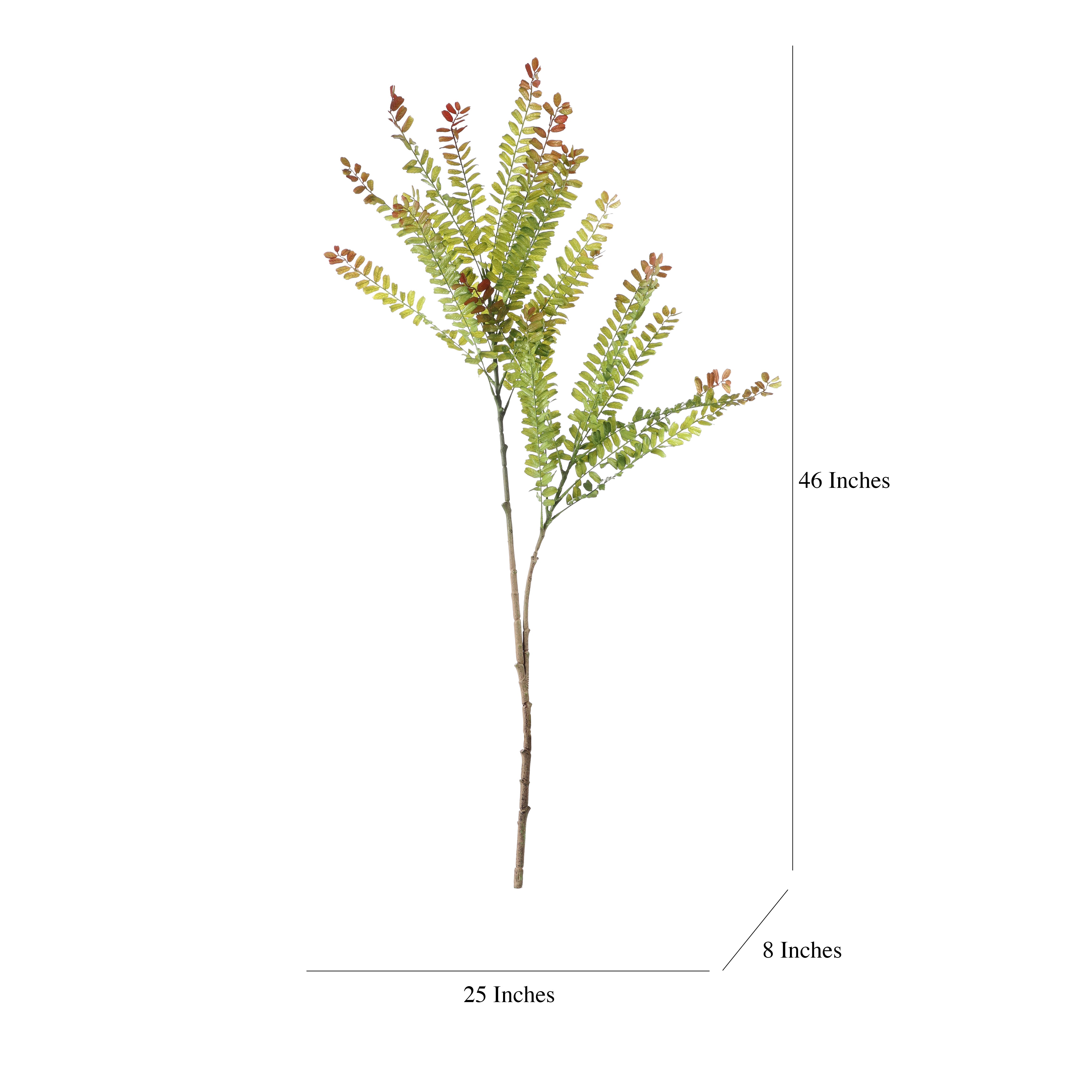 Faux Maidenhair Fern Stick (Single)