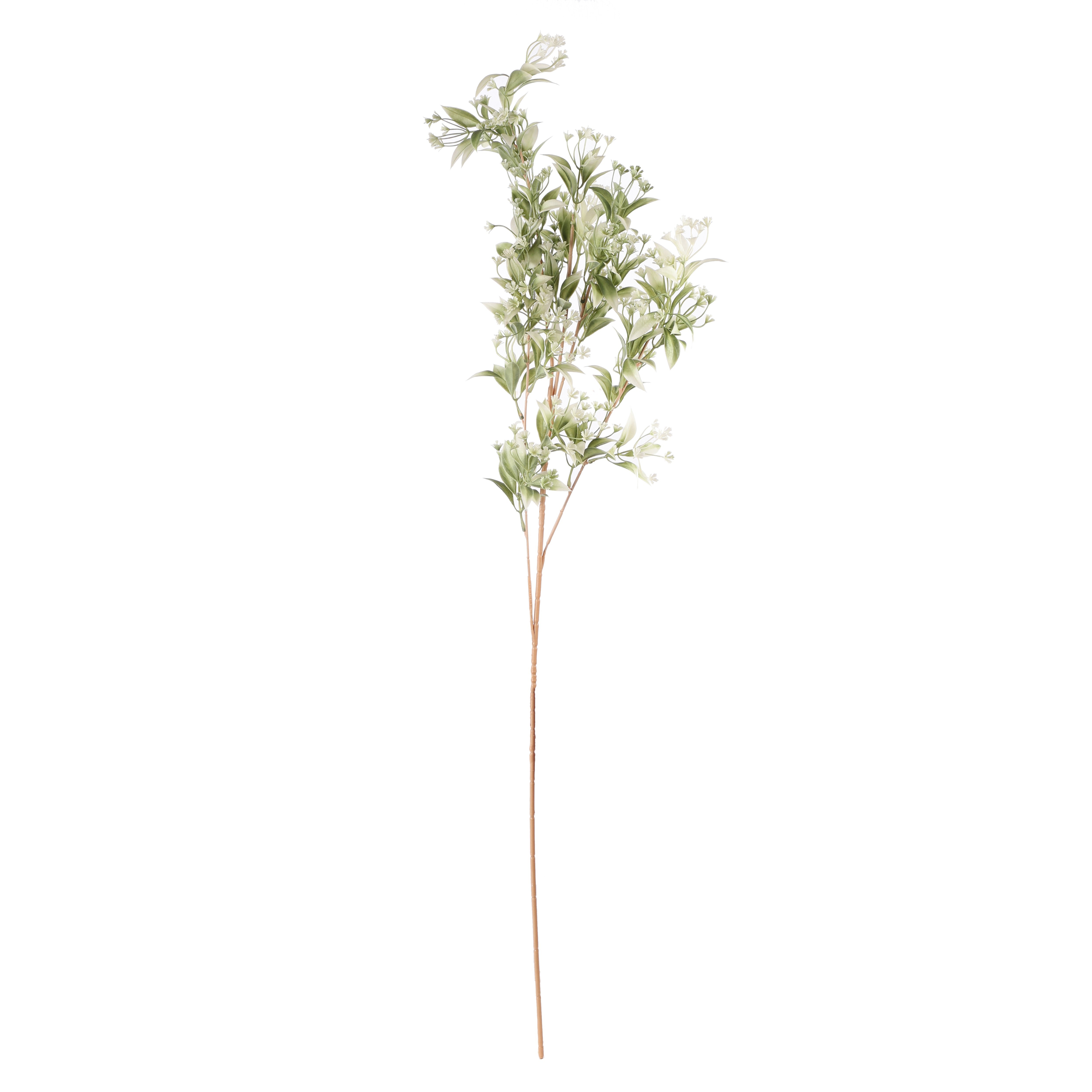 Faux Pittosporum Flower Stem (Single)