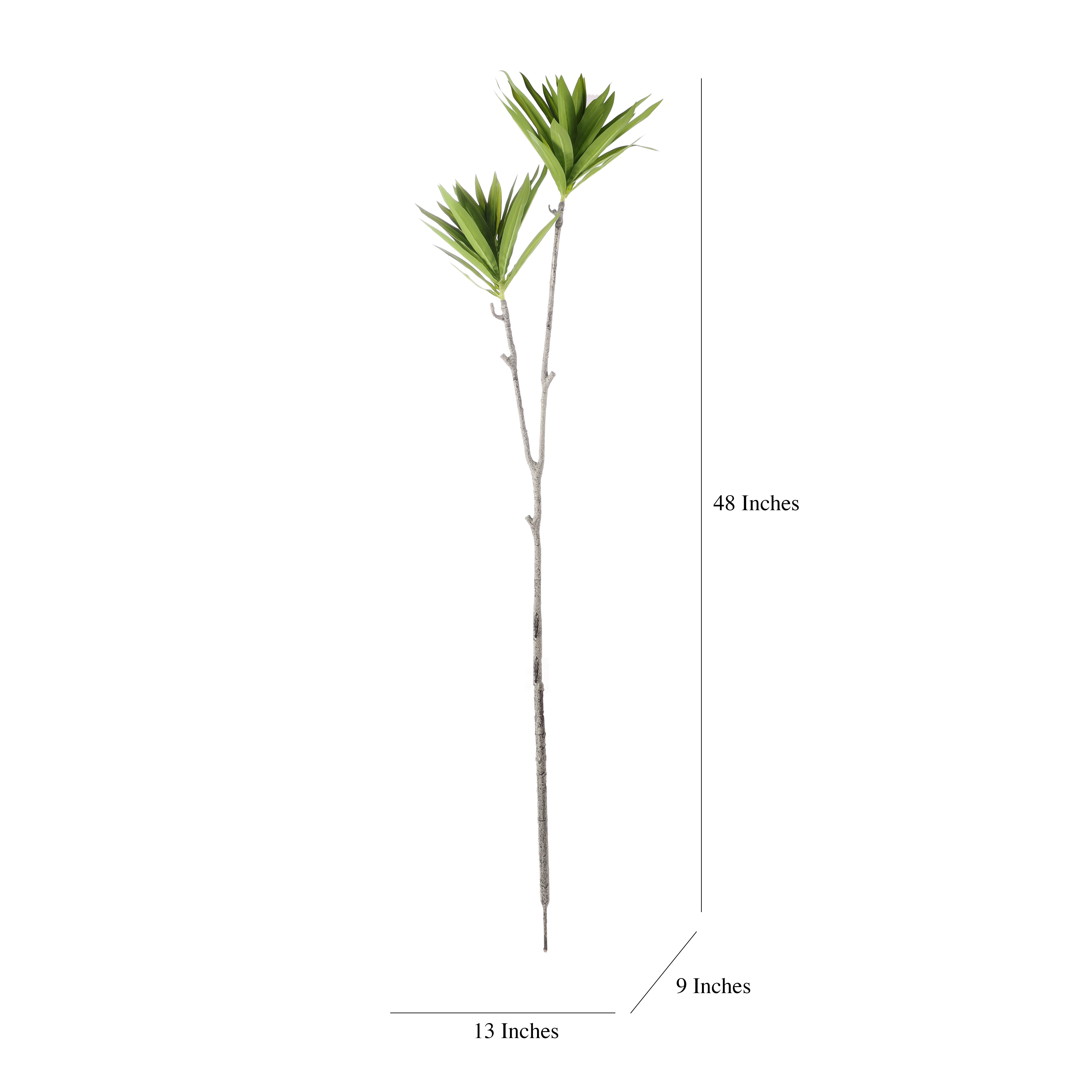 Faux Yucca Long Stem (Single)