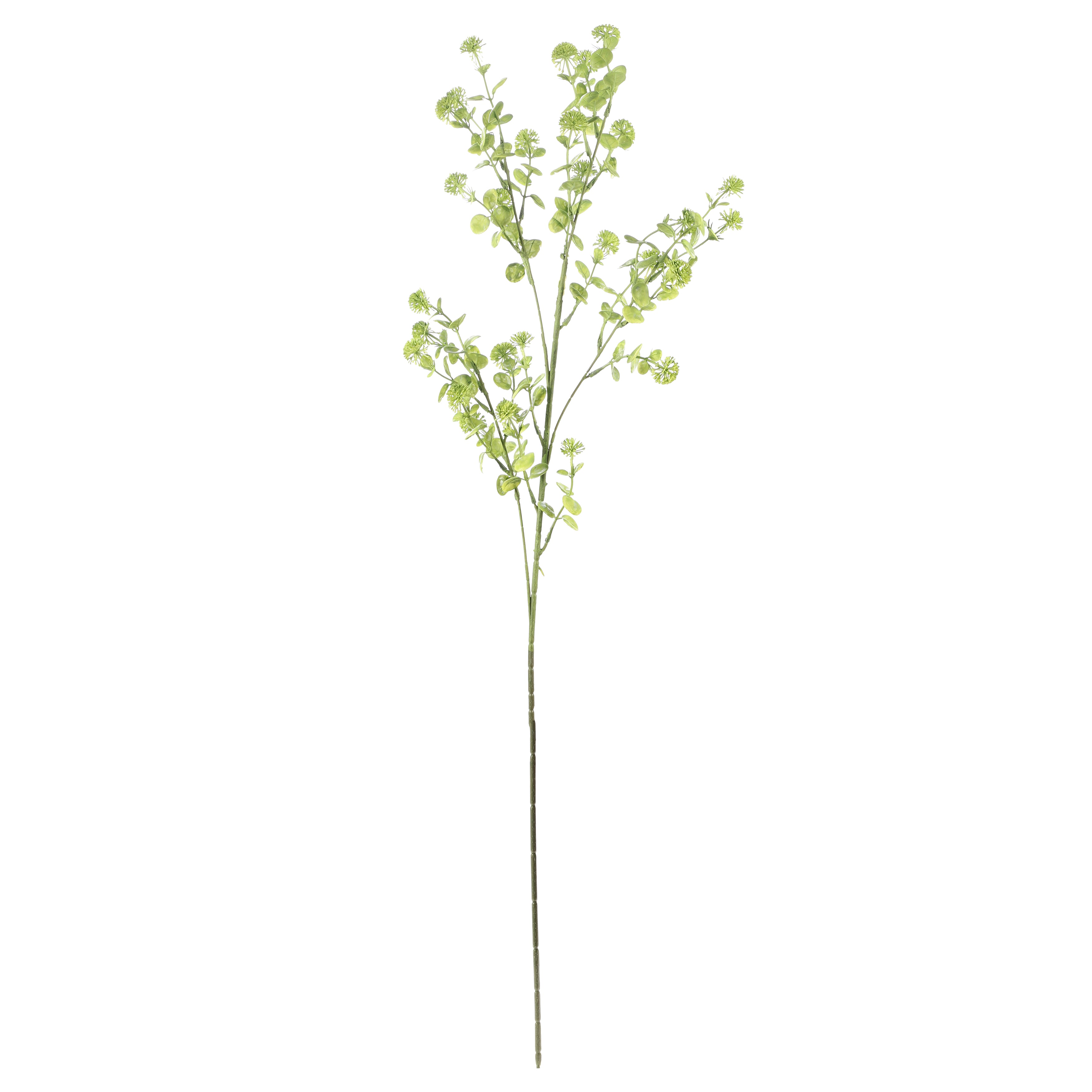 Faux Green Eucalyptus Stem (Single)