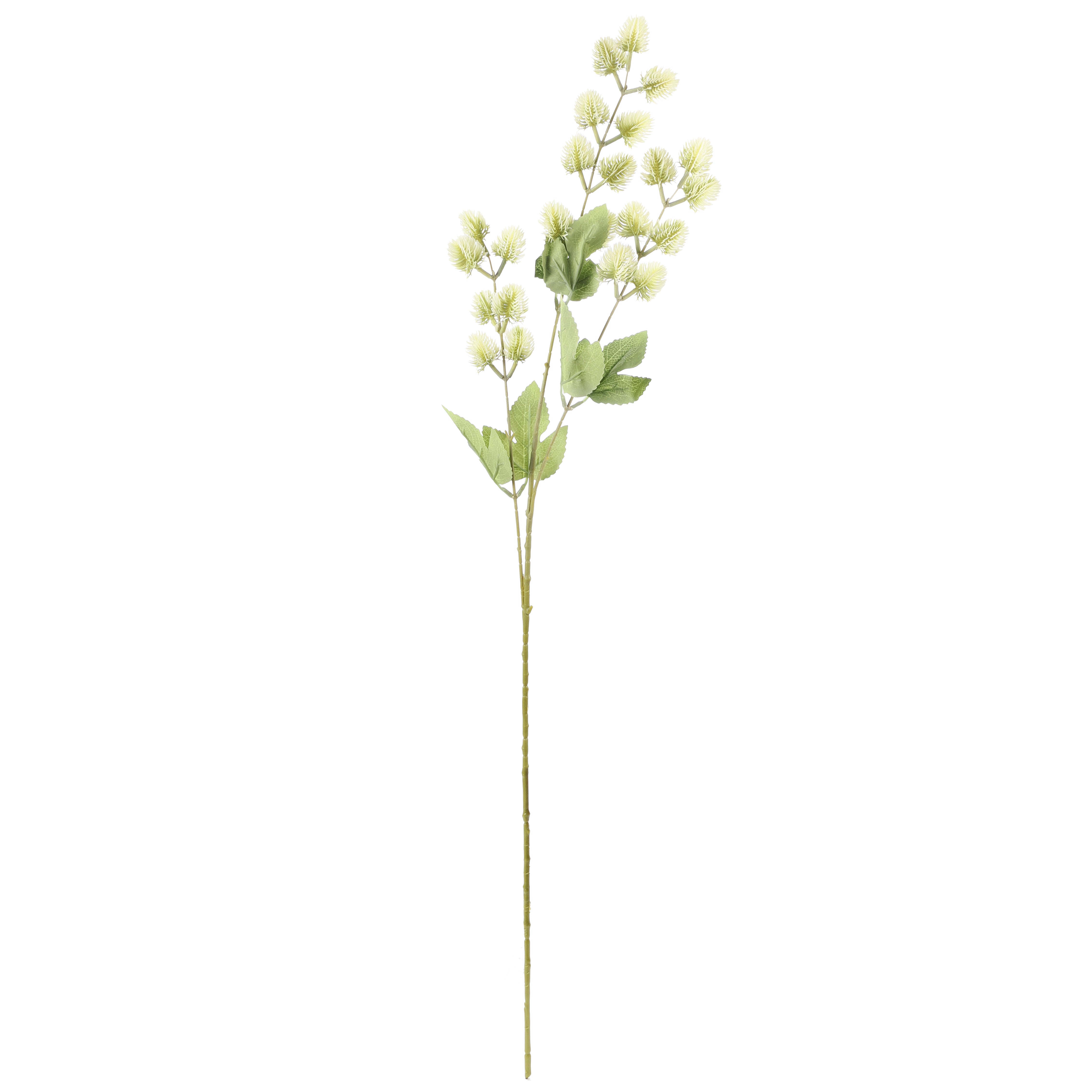 Faux Pale Green Eucalyptus Stem With Buds (Single)