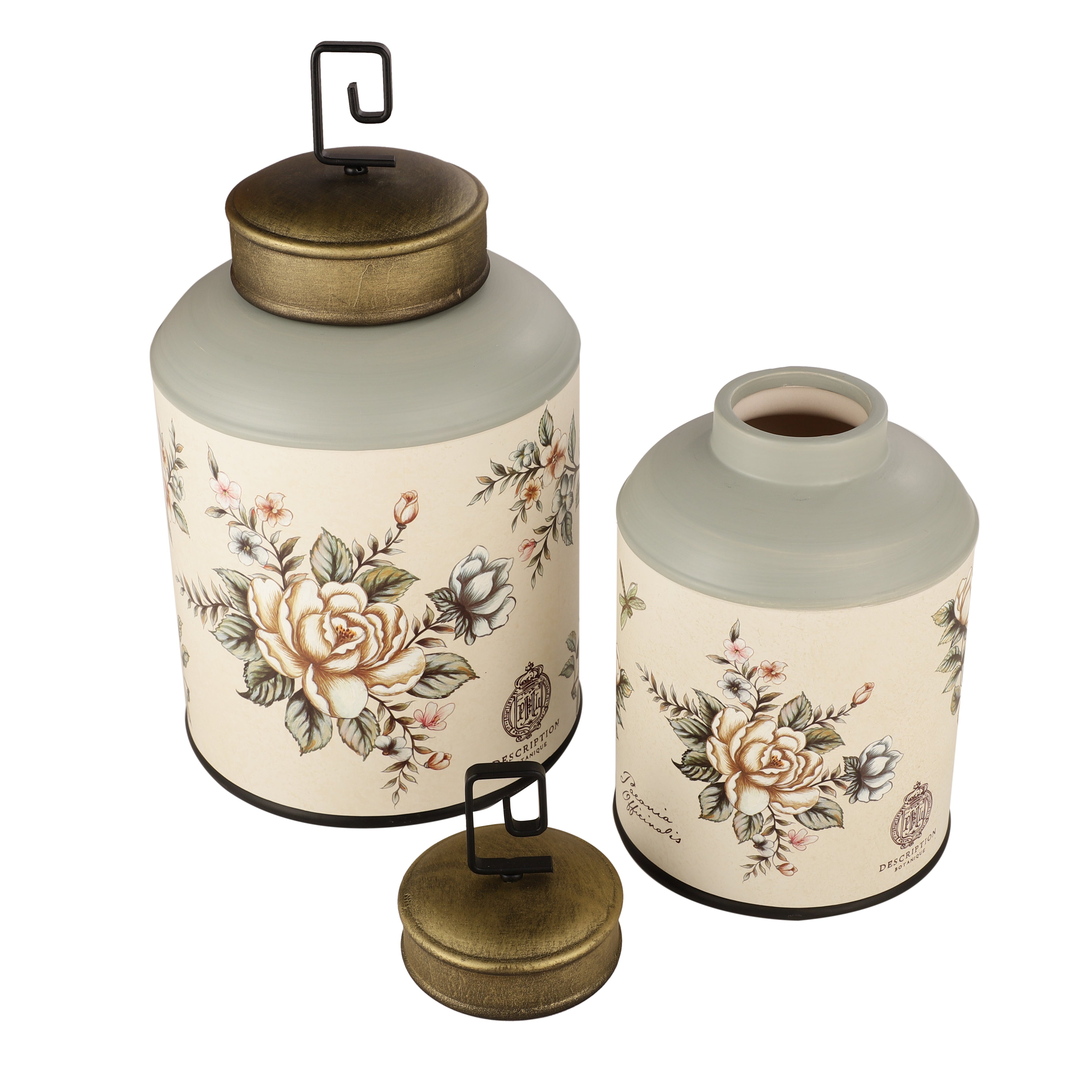 Midnight Floral Jar (Single)