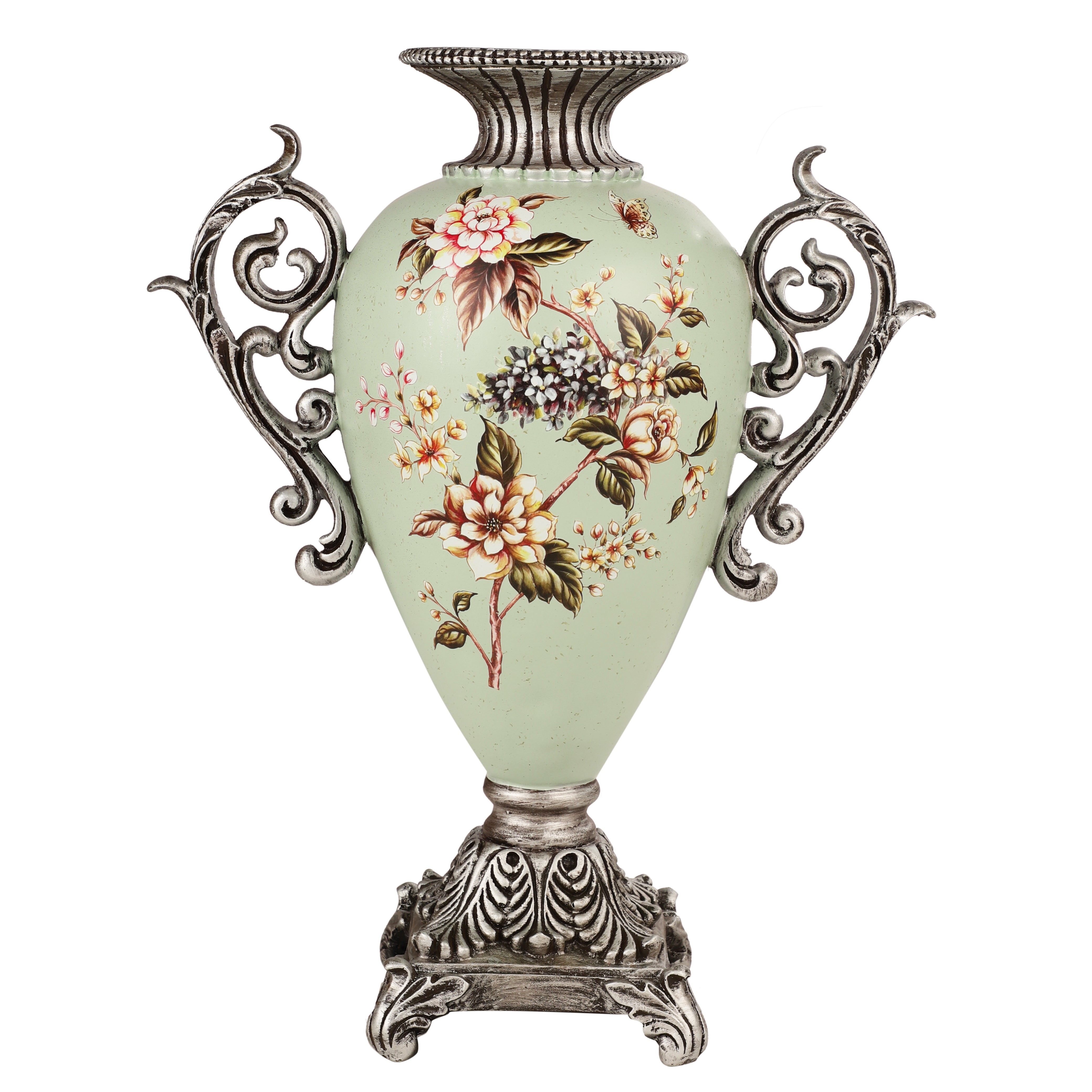 Gardenia Green Tall Vase