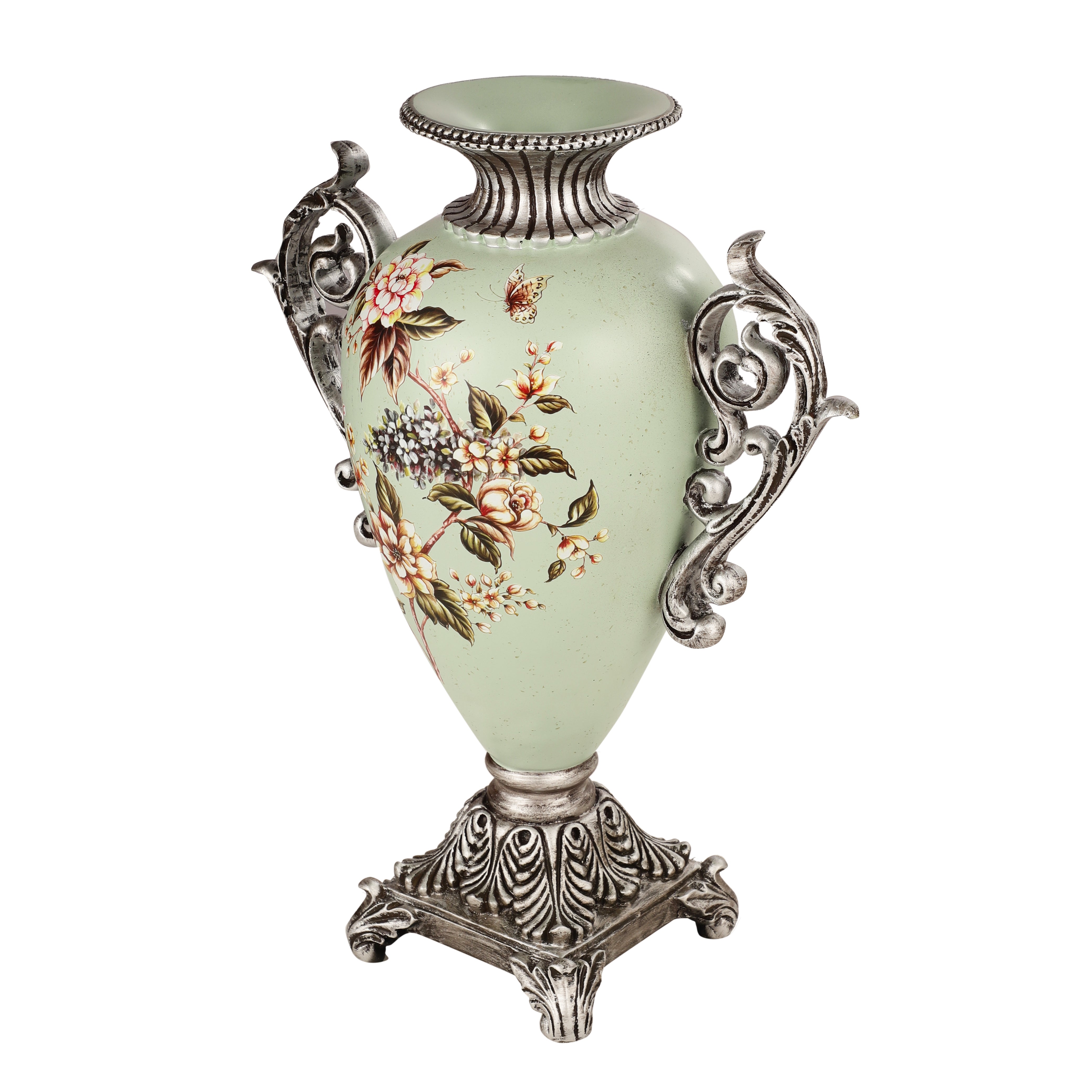 Gardenia Green Tall Vase