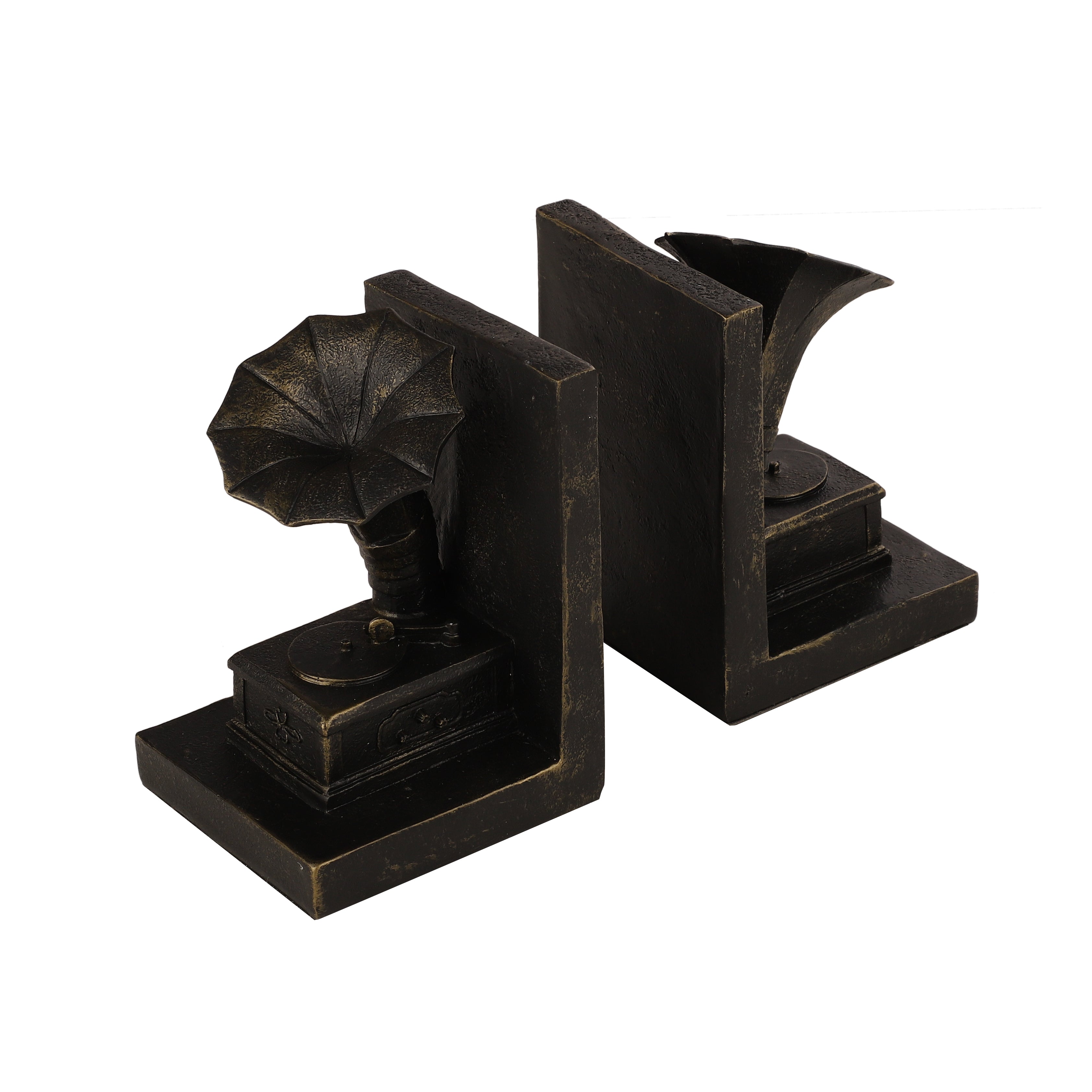 Classic Gramophone Bookends