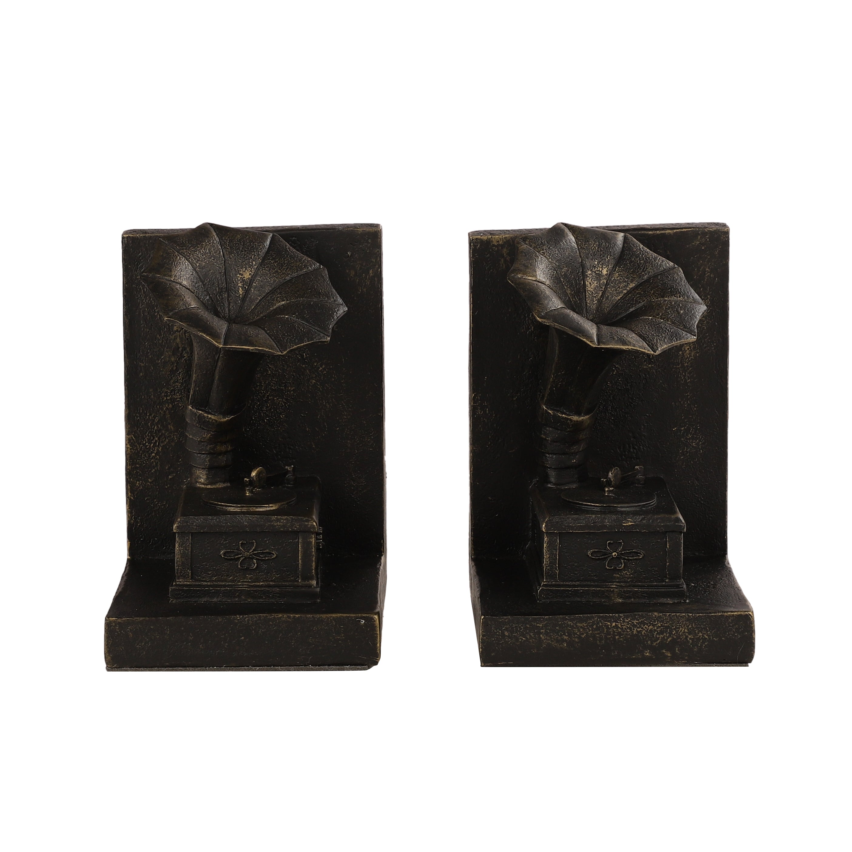 Classic Gramophone Bookends