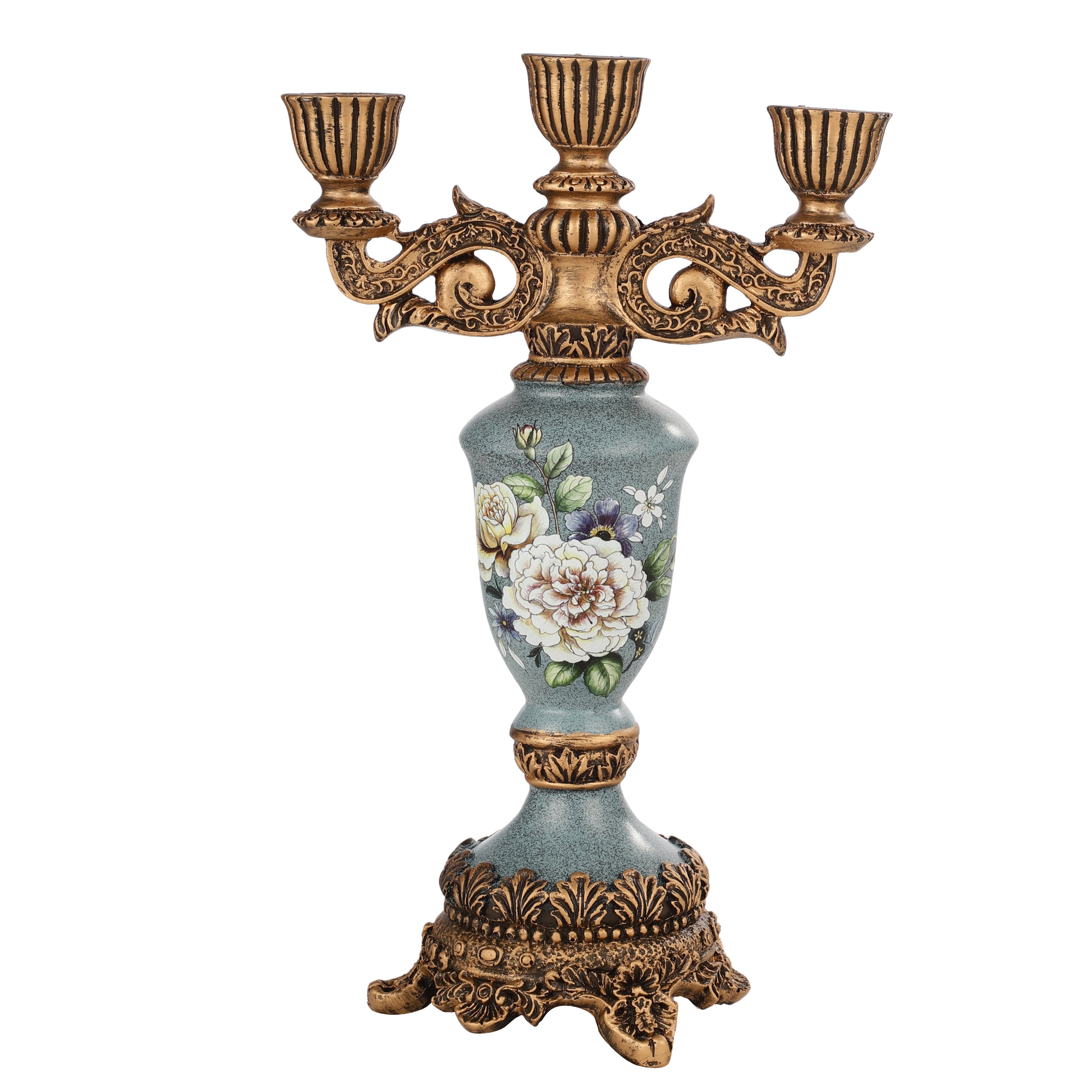 Magnolia Blue Candle Stand