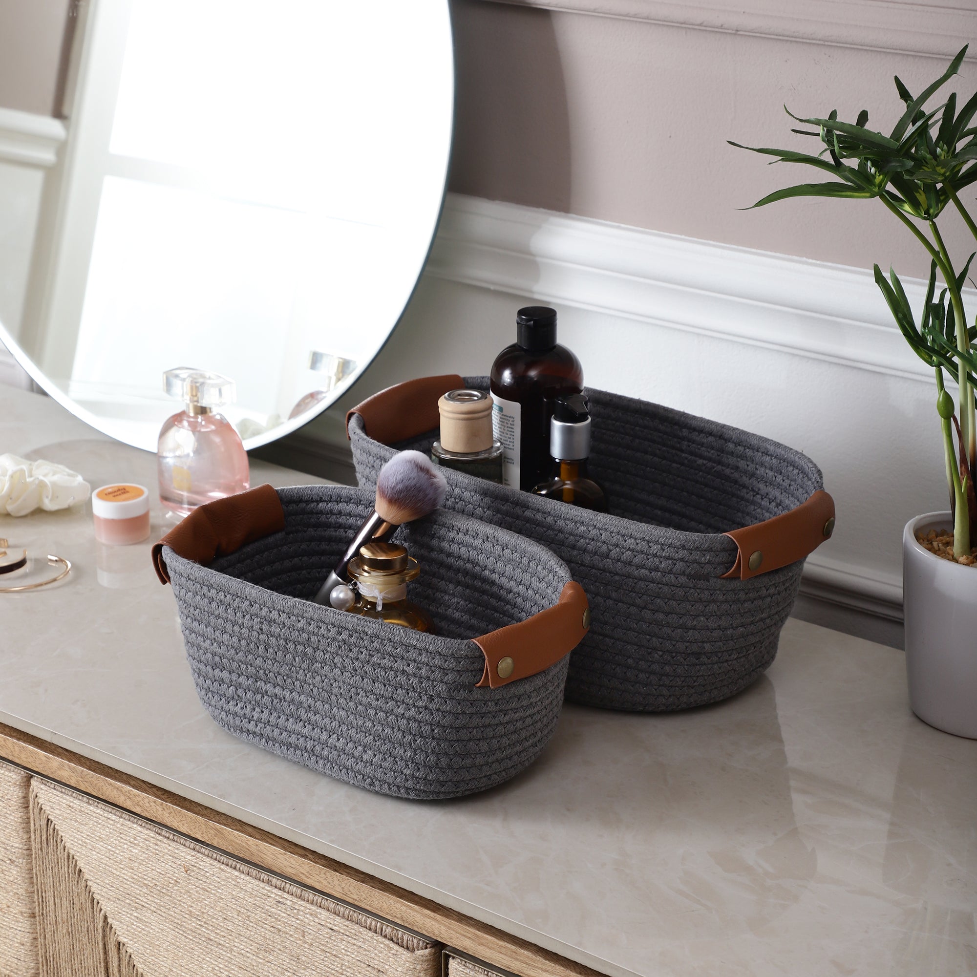 LoftWeave Storage Organizers - Blue (Set of 2)