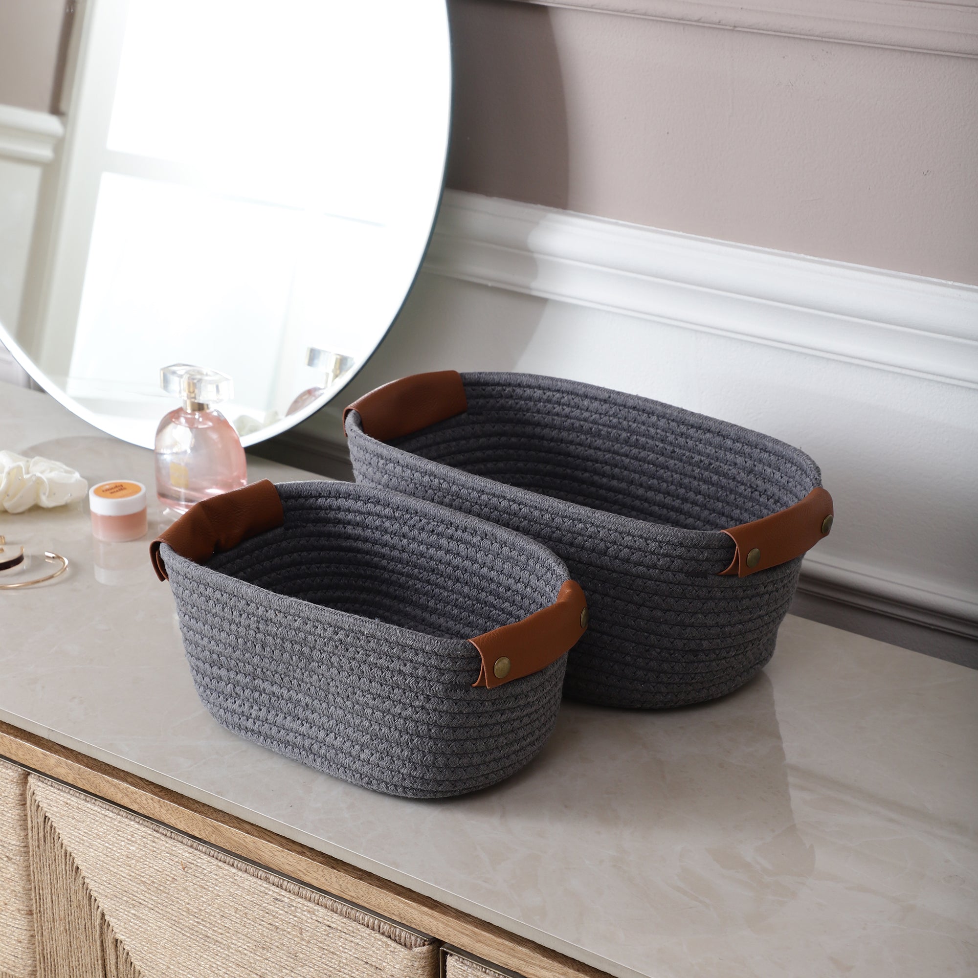 LoftWeave Storage Organizers - Blue (Set of 2)