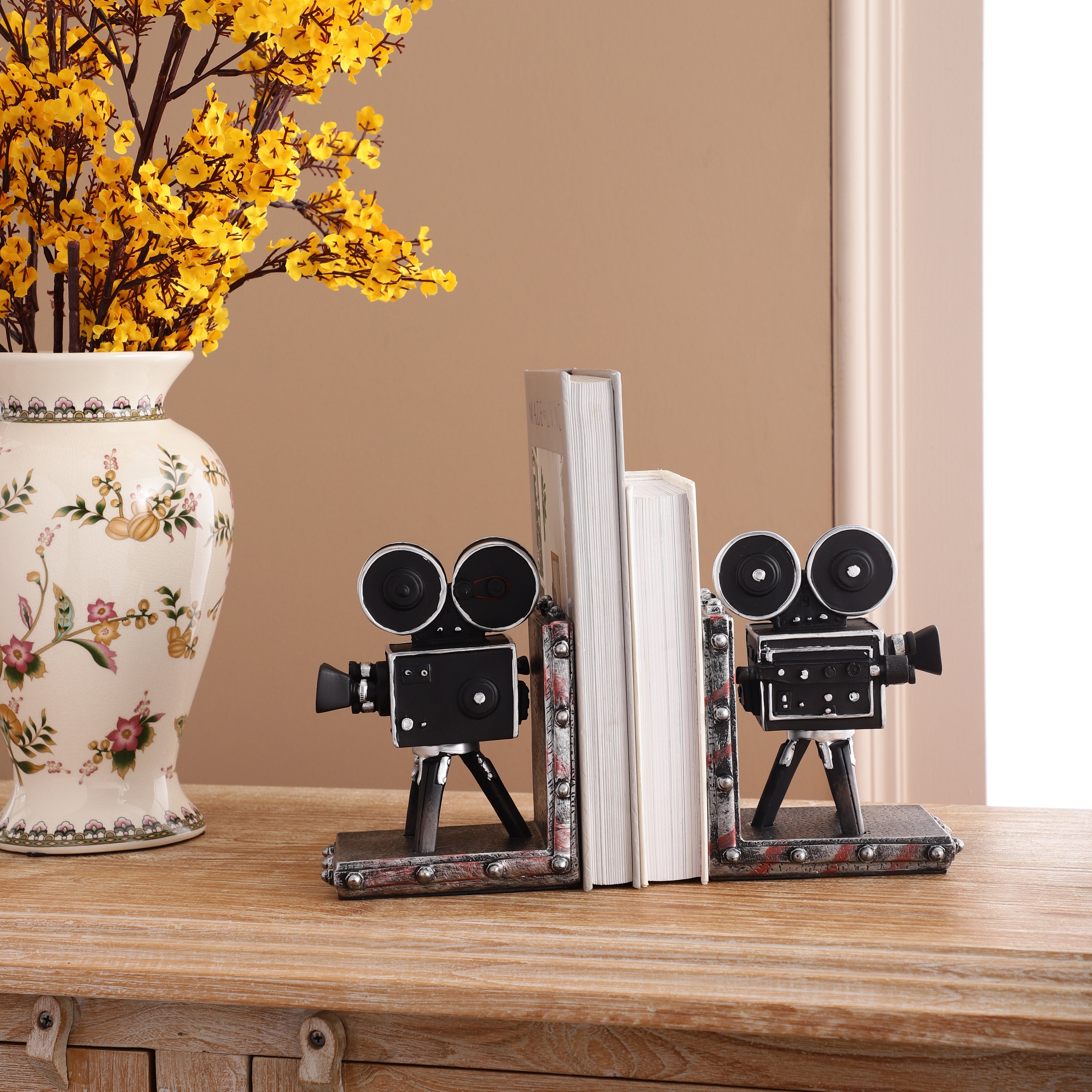 Movie Buff Bookends