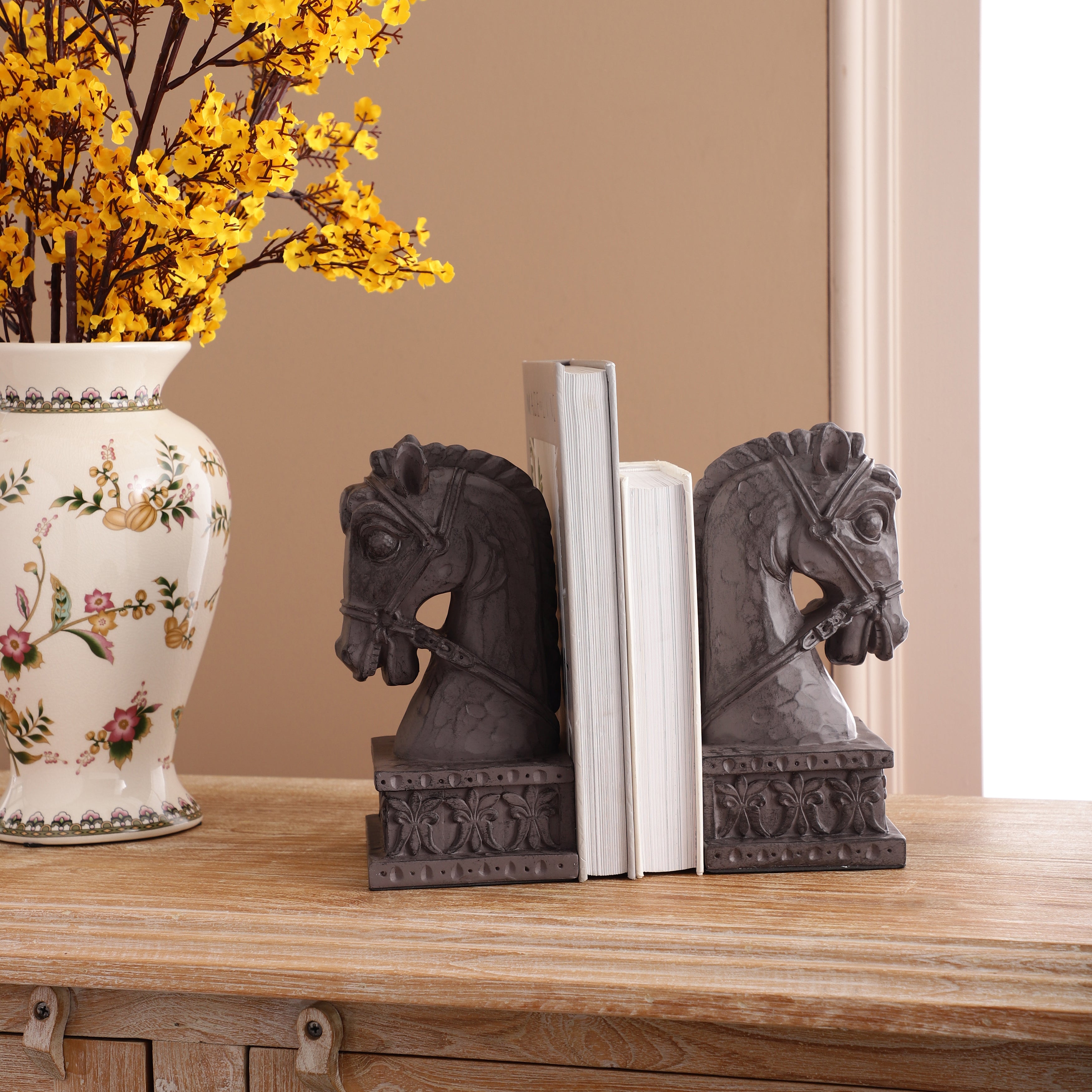 Lucky Horse Bookends