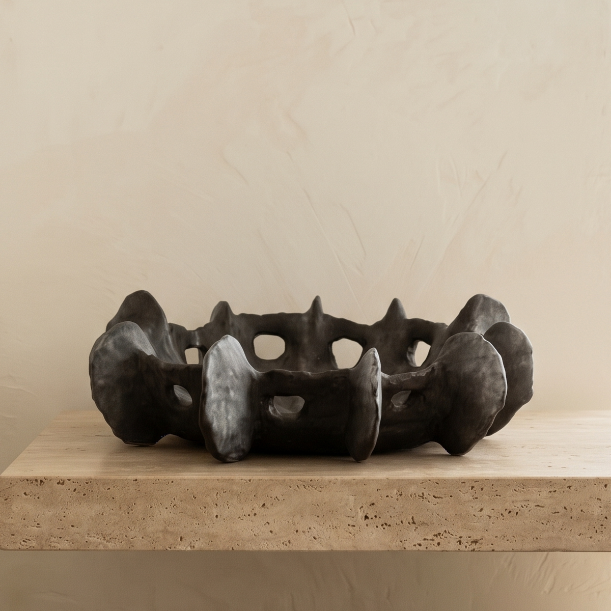 Onyx Crown Decor Bowl