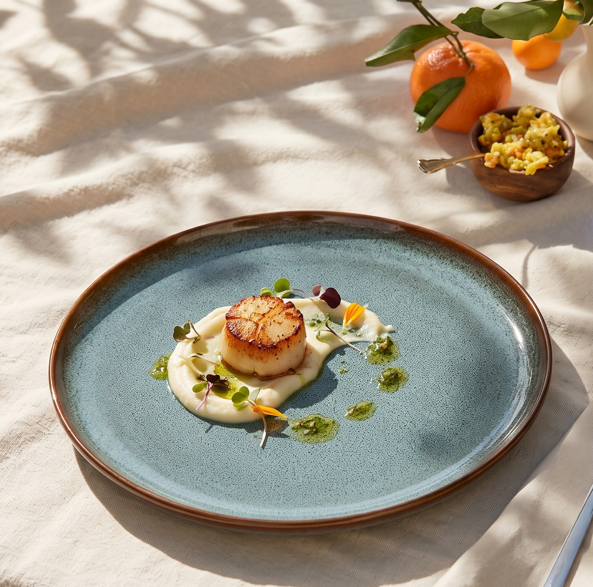 Sage Ceramic Dinner Plate