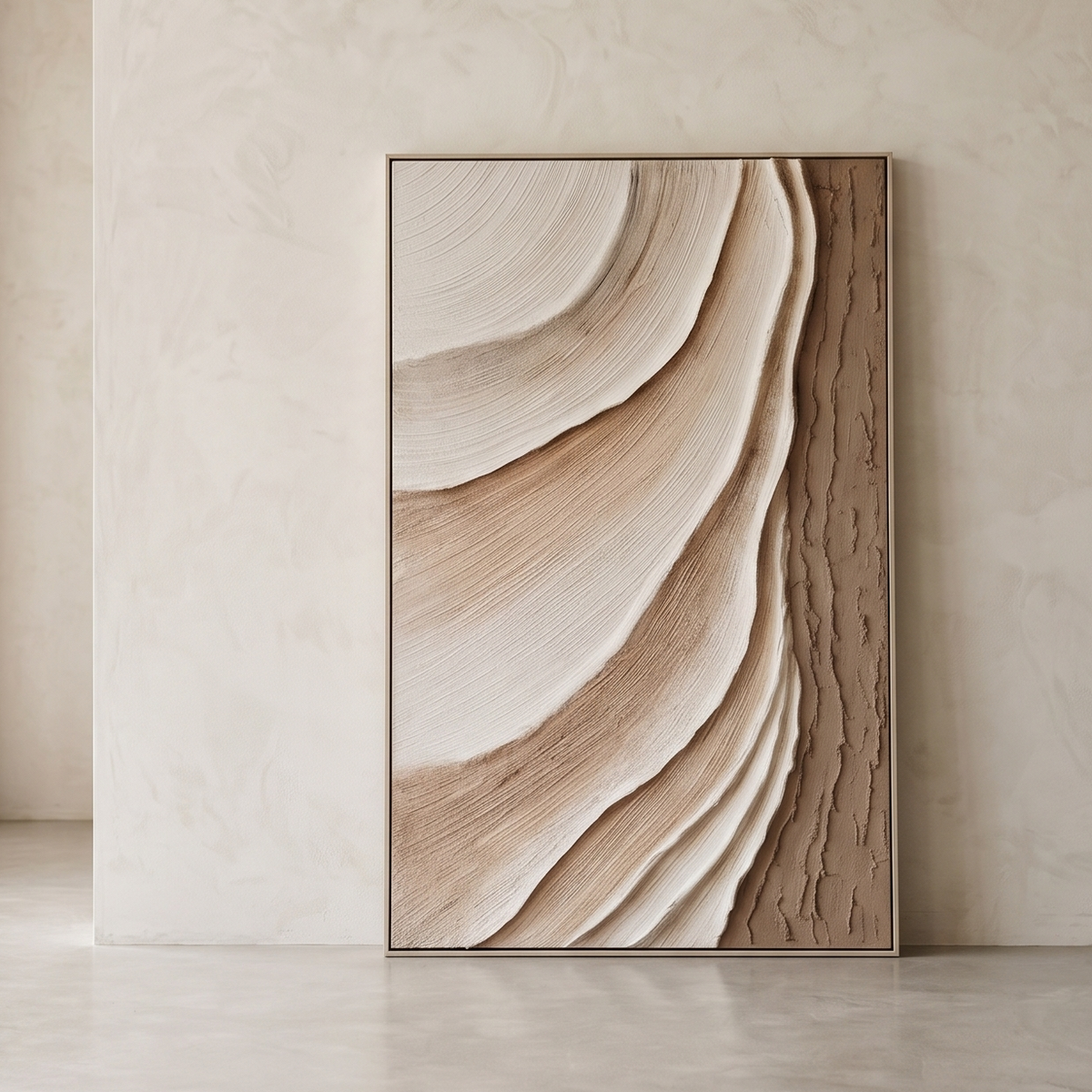 Strata Drift Sculpted Canvas
