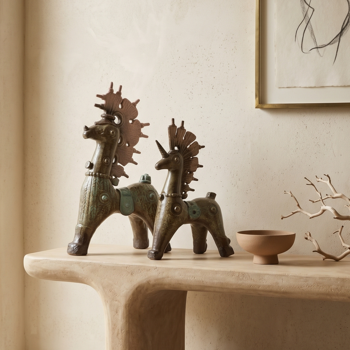 Sunburst Stallion Figurine