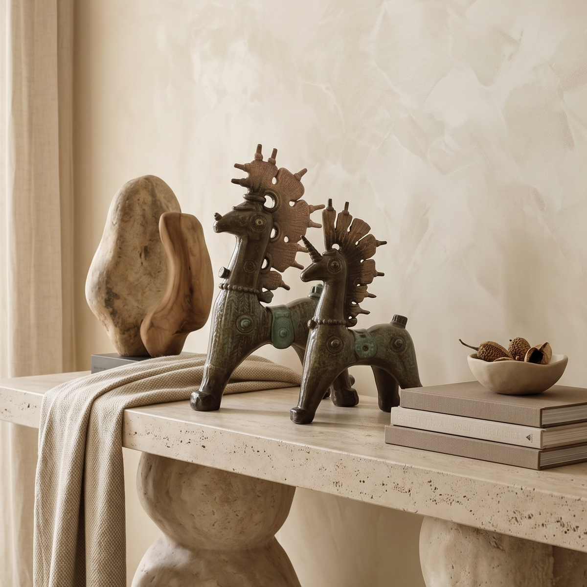 Sunburst Stallion Figurine