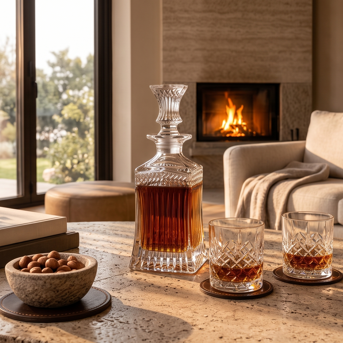 The Corinthian Crystal Decanter