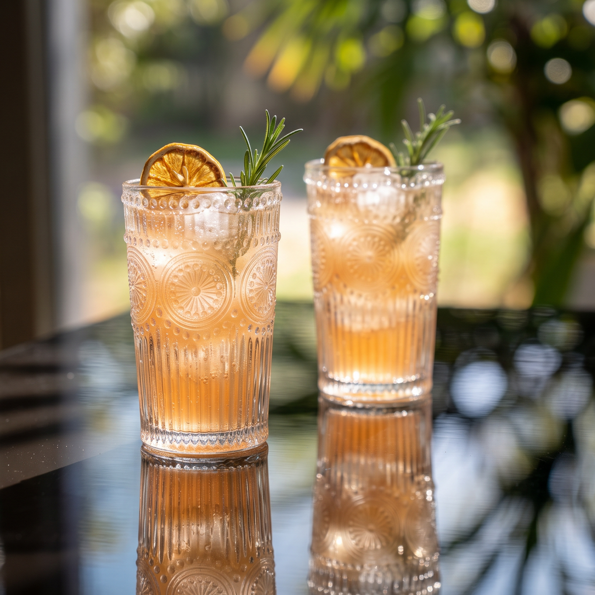 The Florentine Embossed Glass (Set of 6)