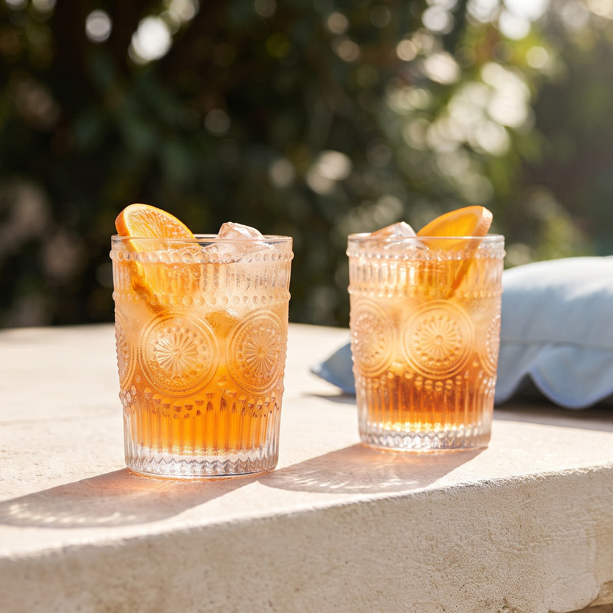 The Florentine Lowball Embossed Glass (Set of 6)