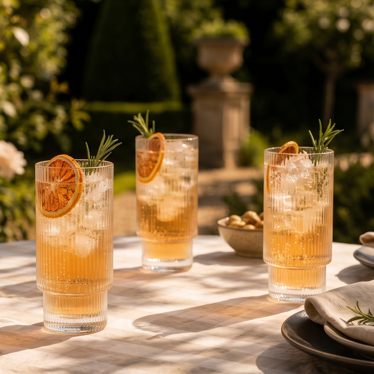 The Lido Ribbed Highball Glass (Set of 6)