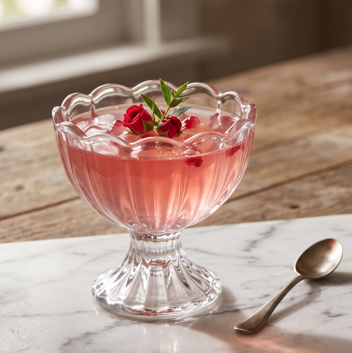 The Petal Scalloped Dessert Glass (Set of 6)