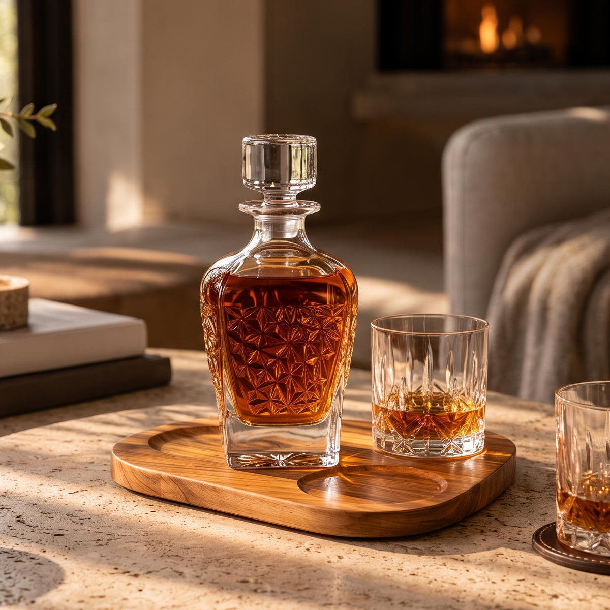 The Regent Crystal Decanter