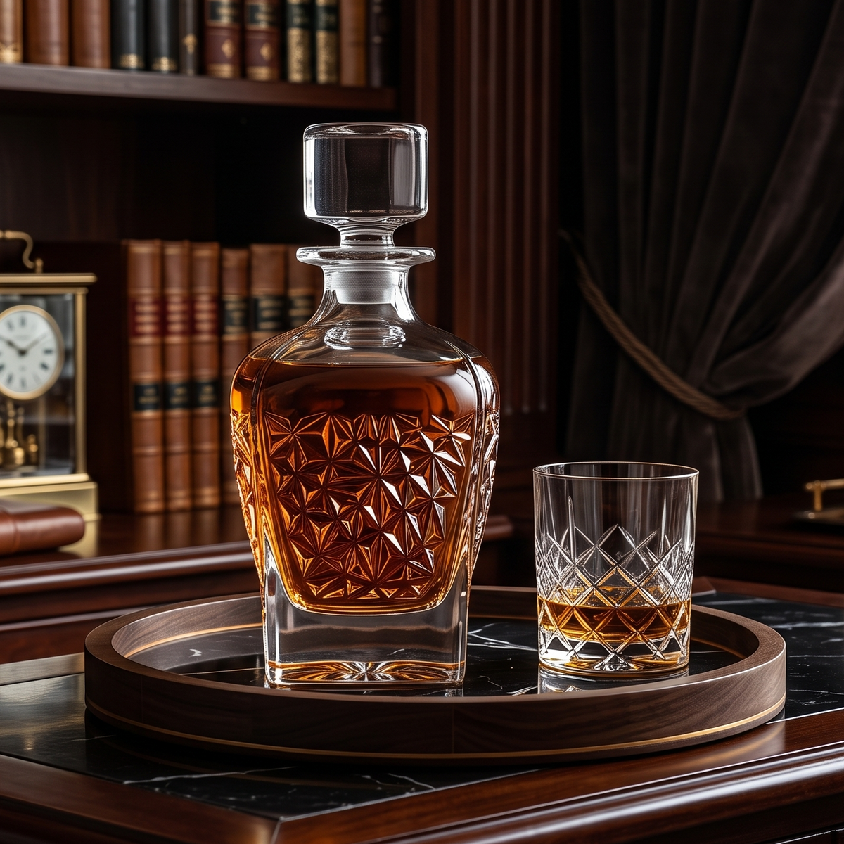 The Regent Crystal Decanter