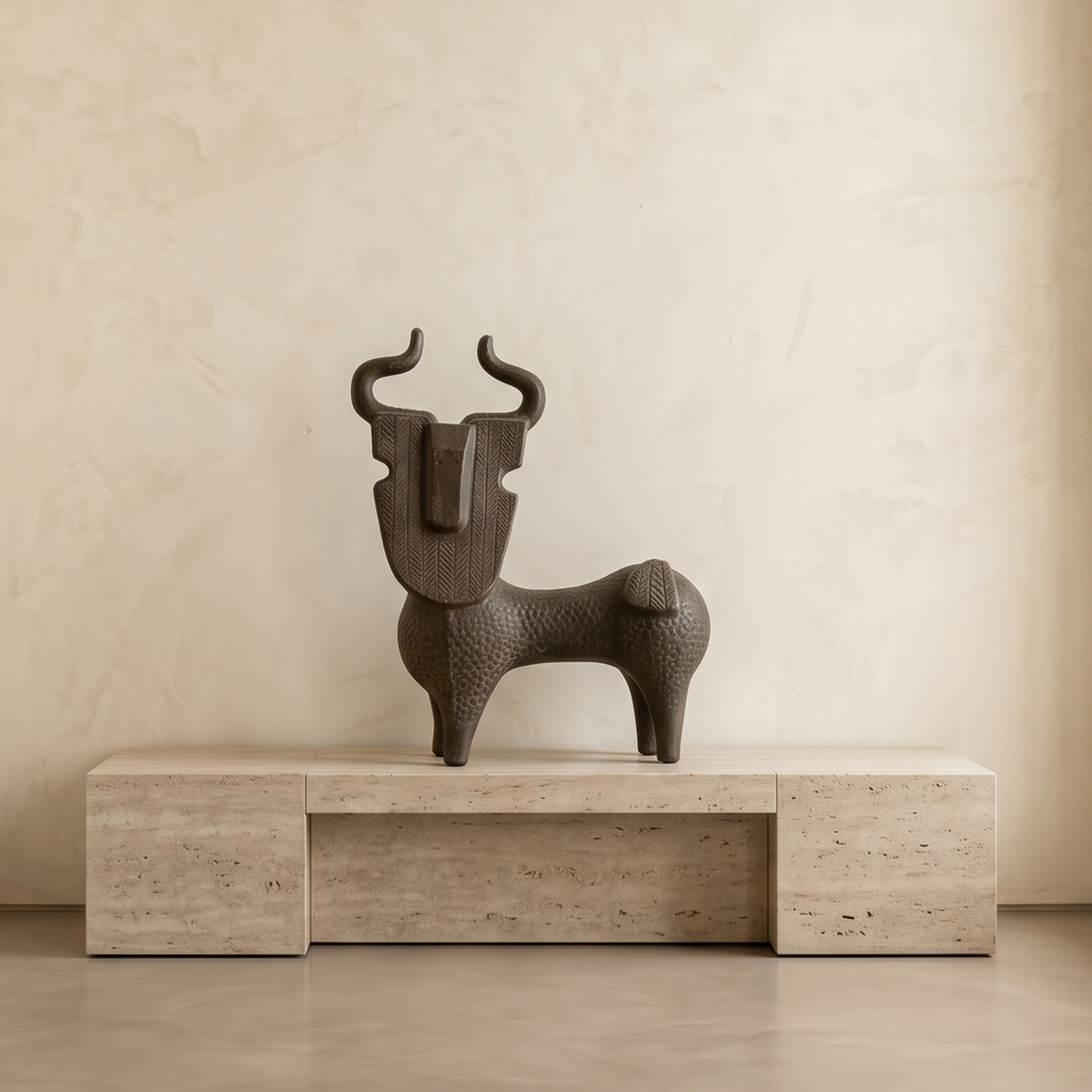 Totem Bull Grand Figurine