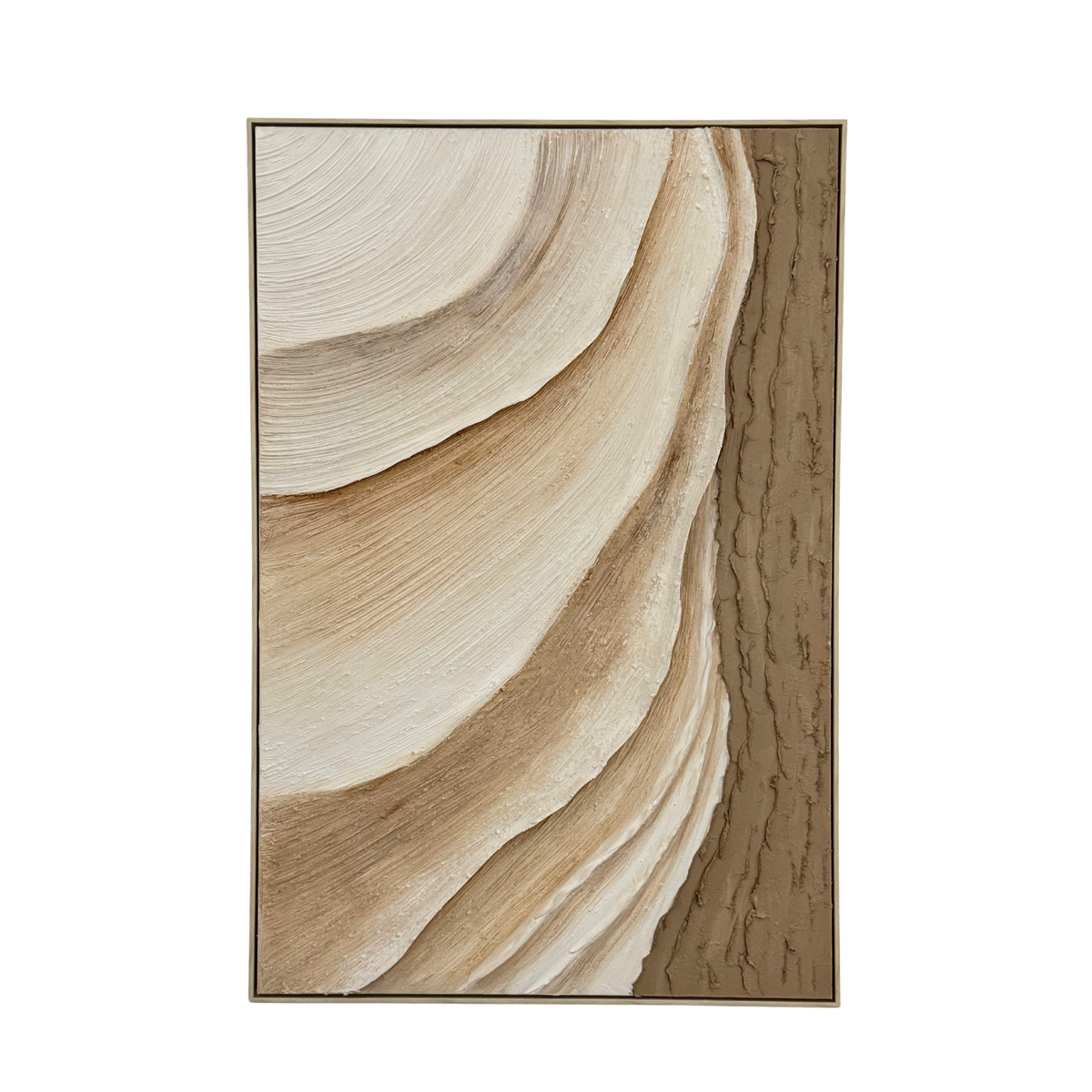 Strata Drift Sculpted Canvas