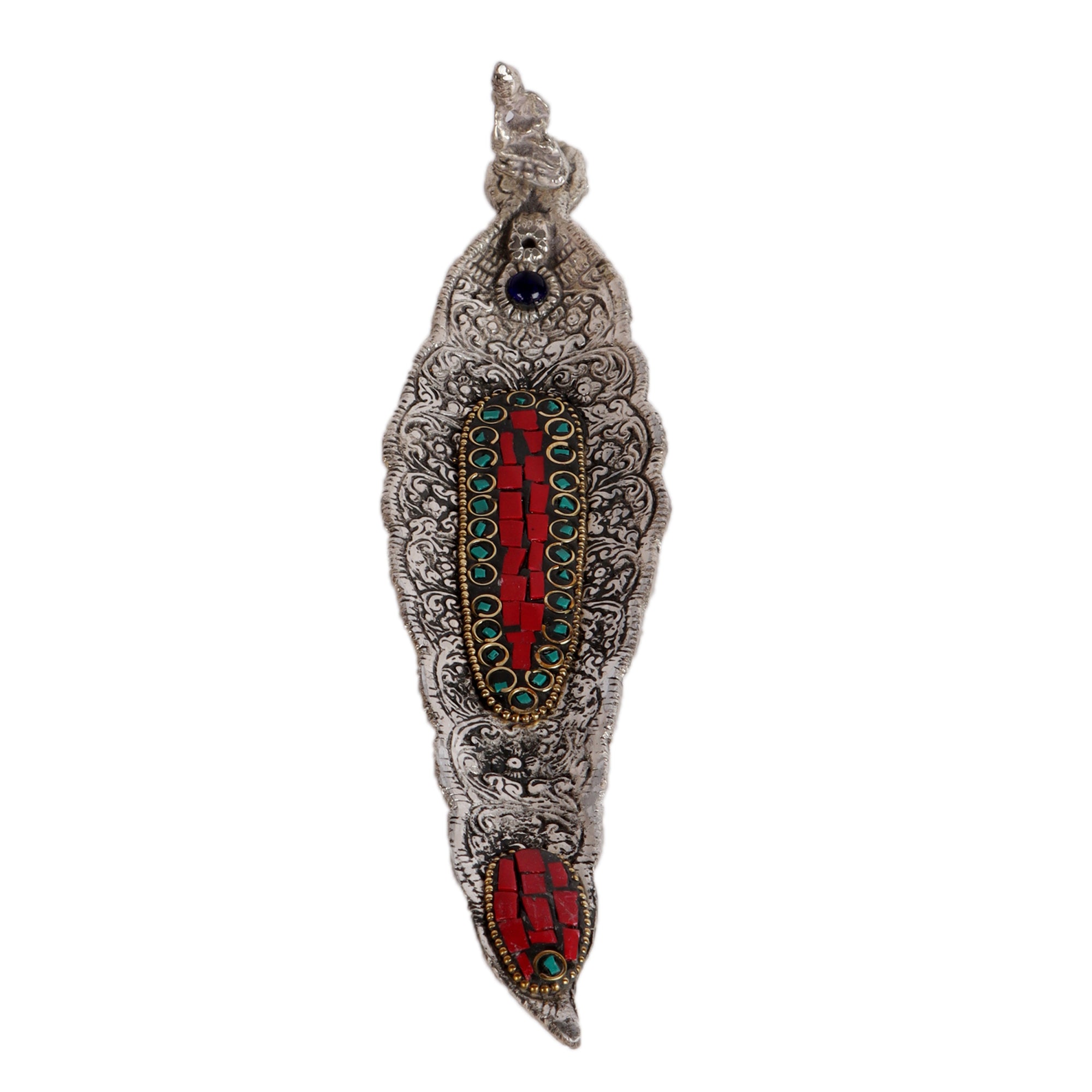 Sitting Buddha Leaf - Incense Holder