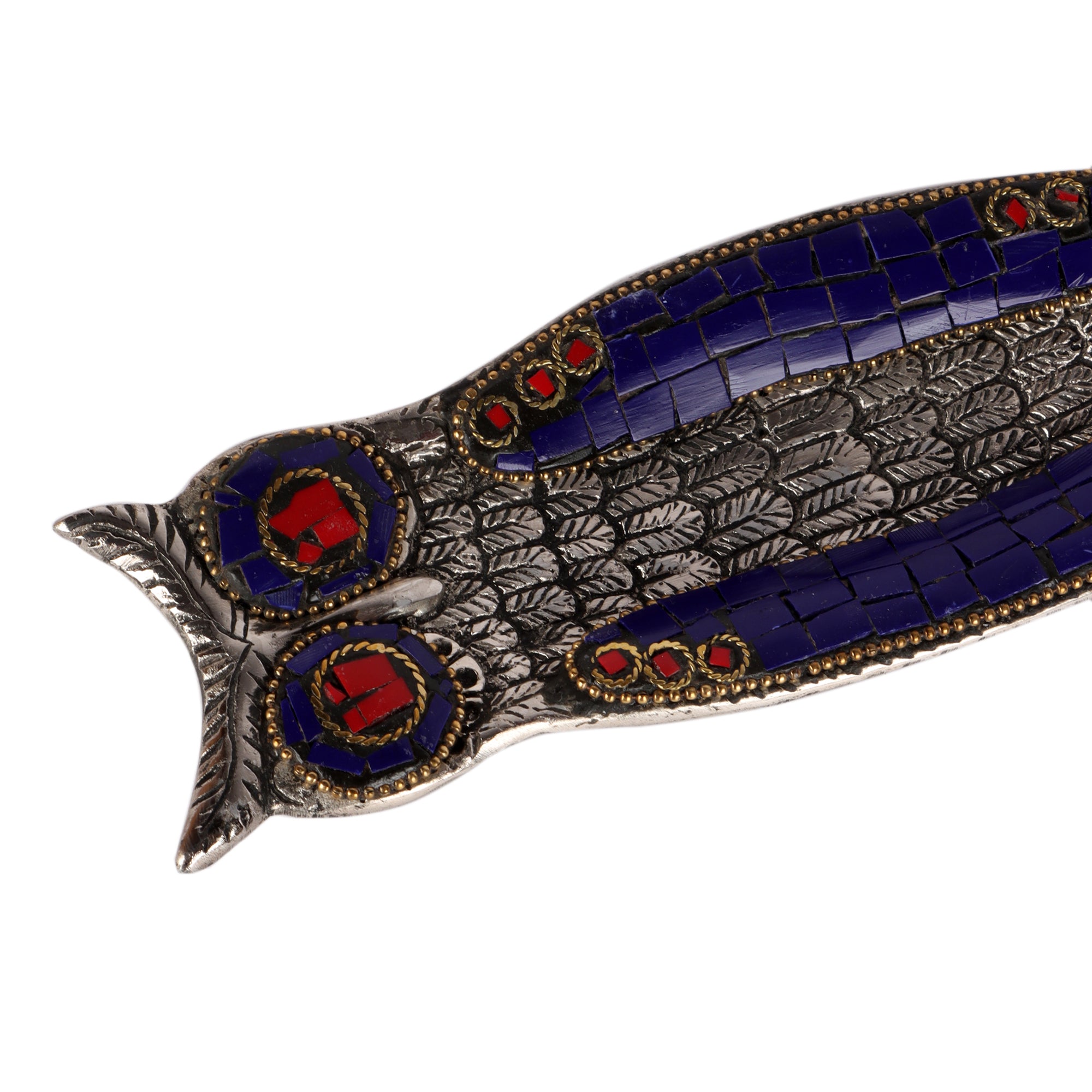 Blue Owl - Incense Holder