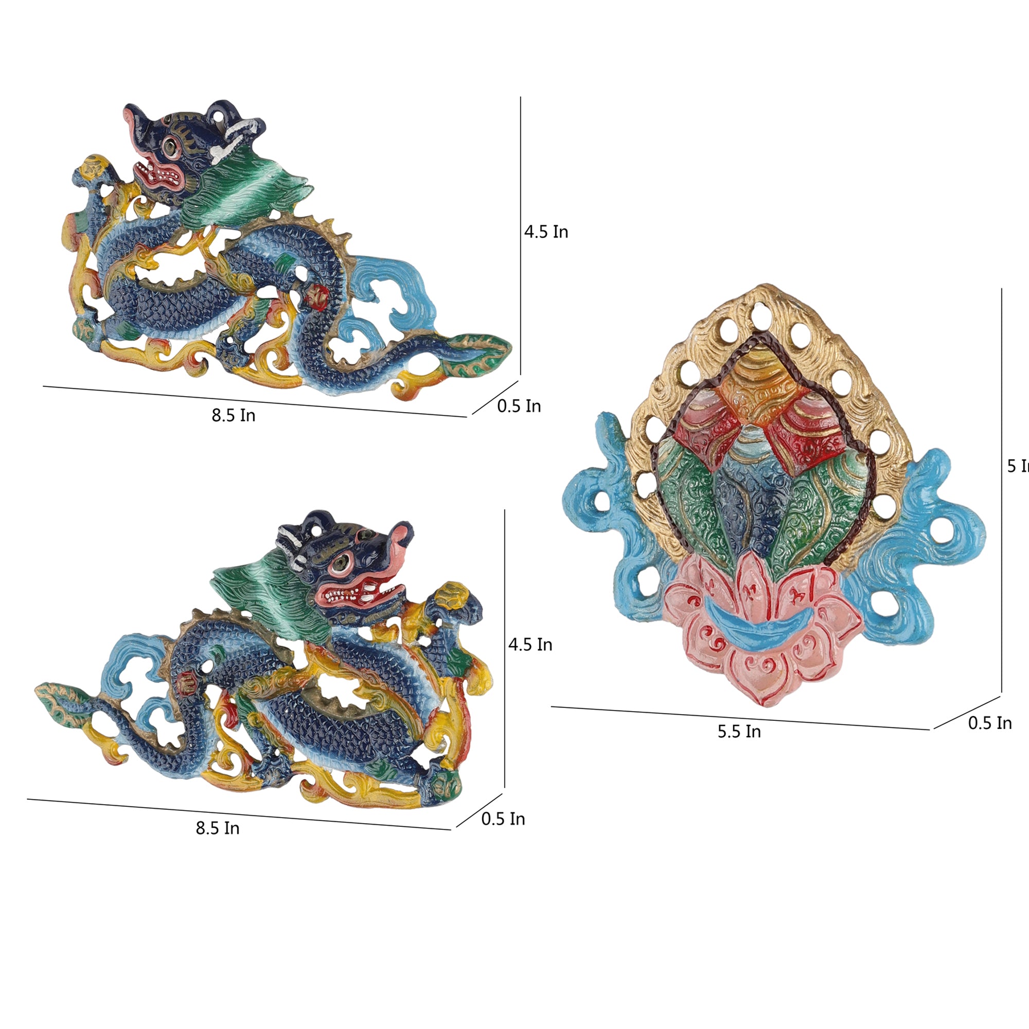 Dragons of Fortune (Blue)