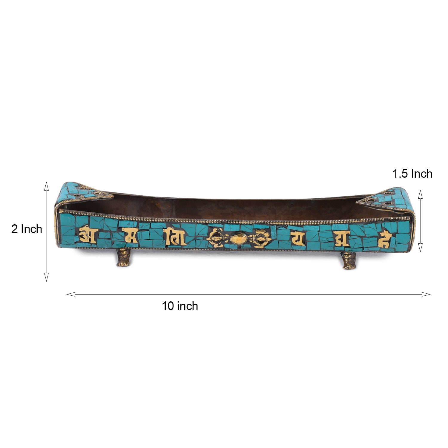 The Turquoise Boat - Incense Holder