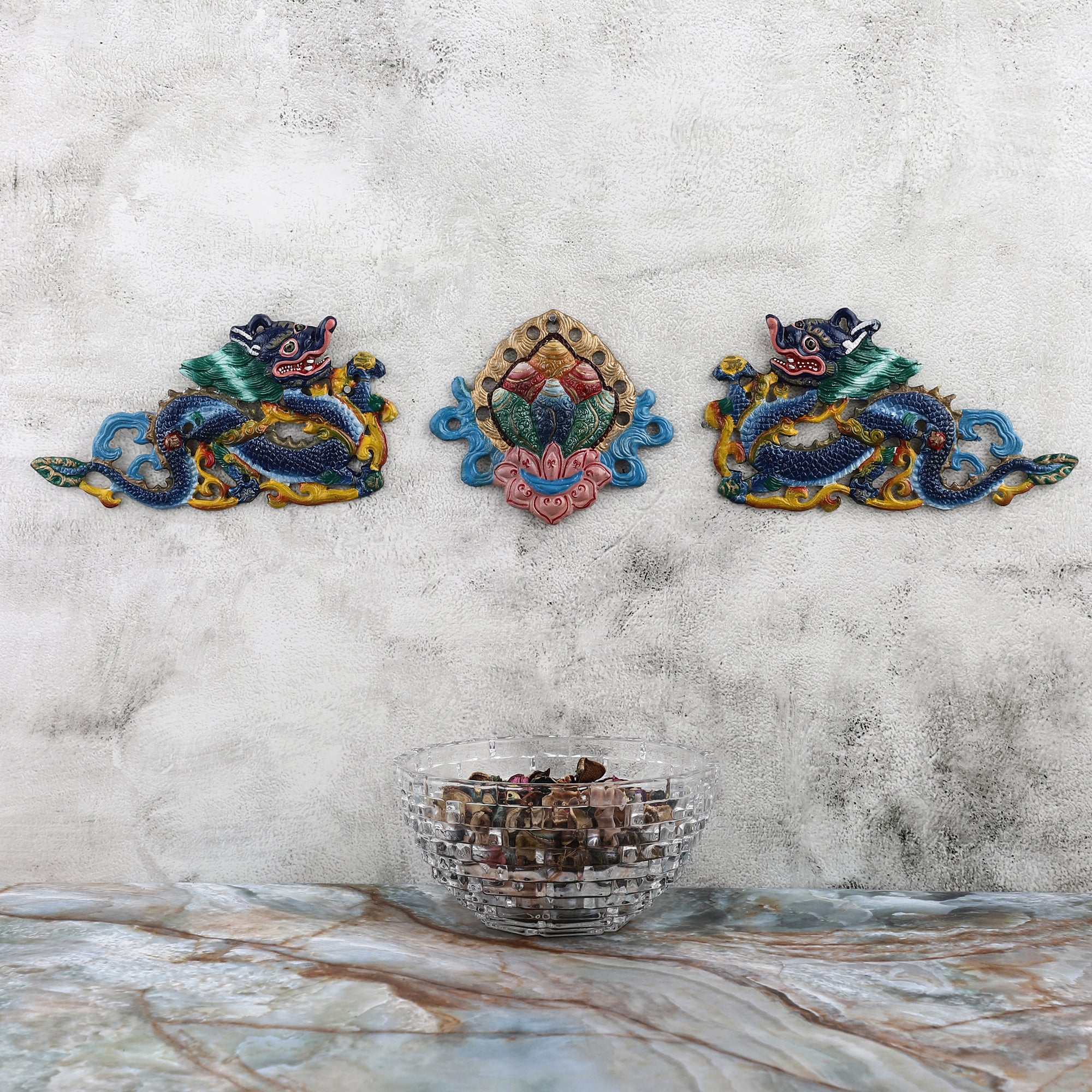 Dragons of Fortune (Blue)